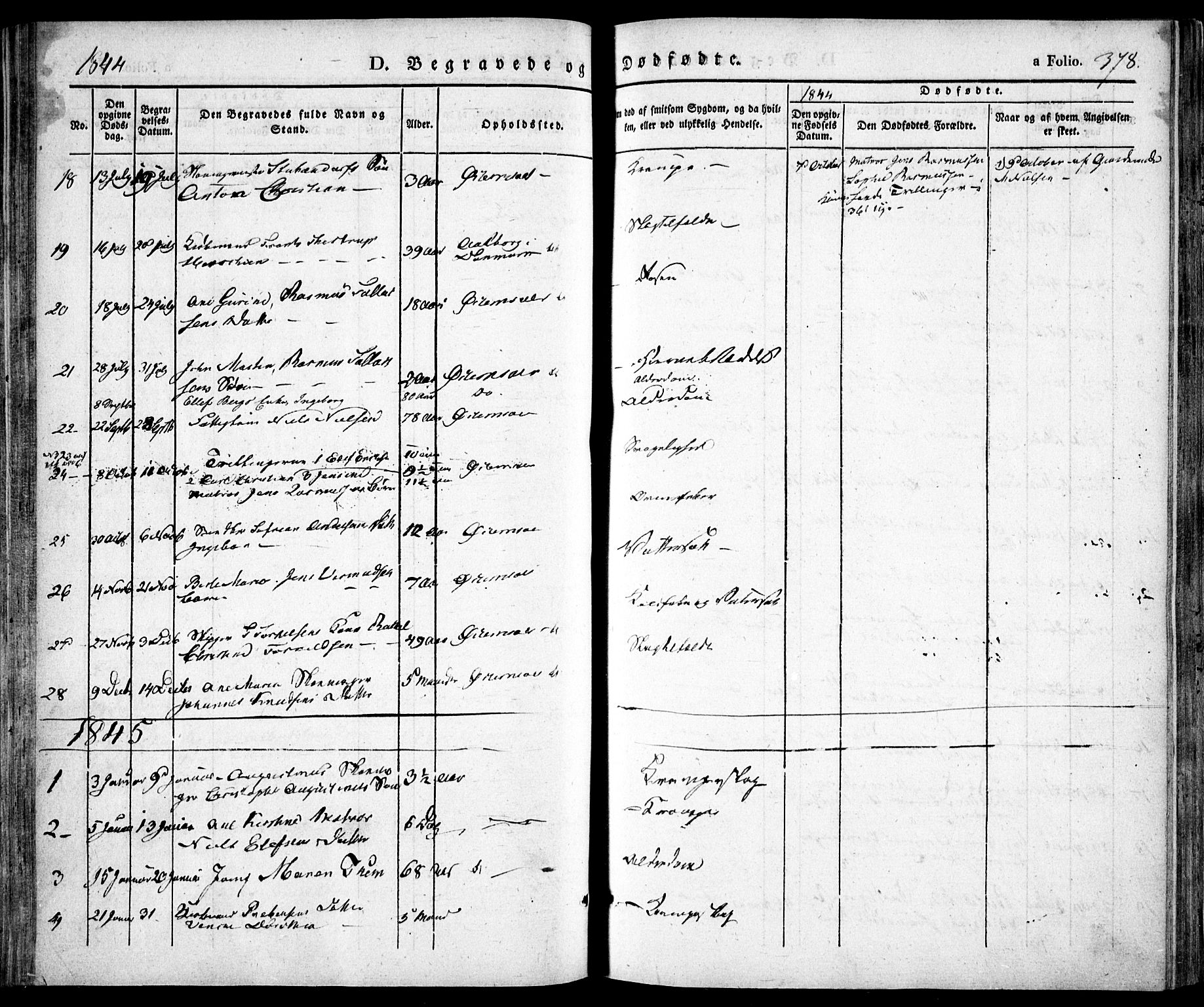 Risør sokneprestkontor, SAK/1111-0035/F/Fa/L0003: Parish register (official) no. A 3, 1838-1864, p. 378