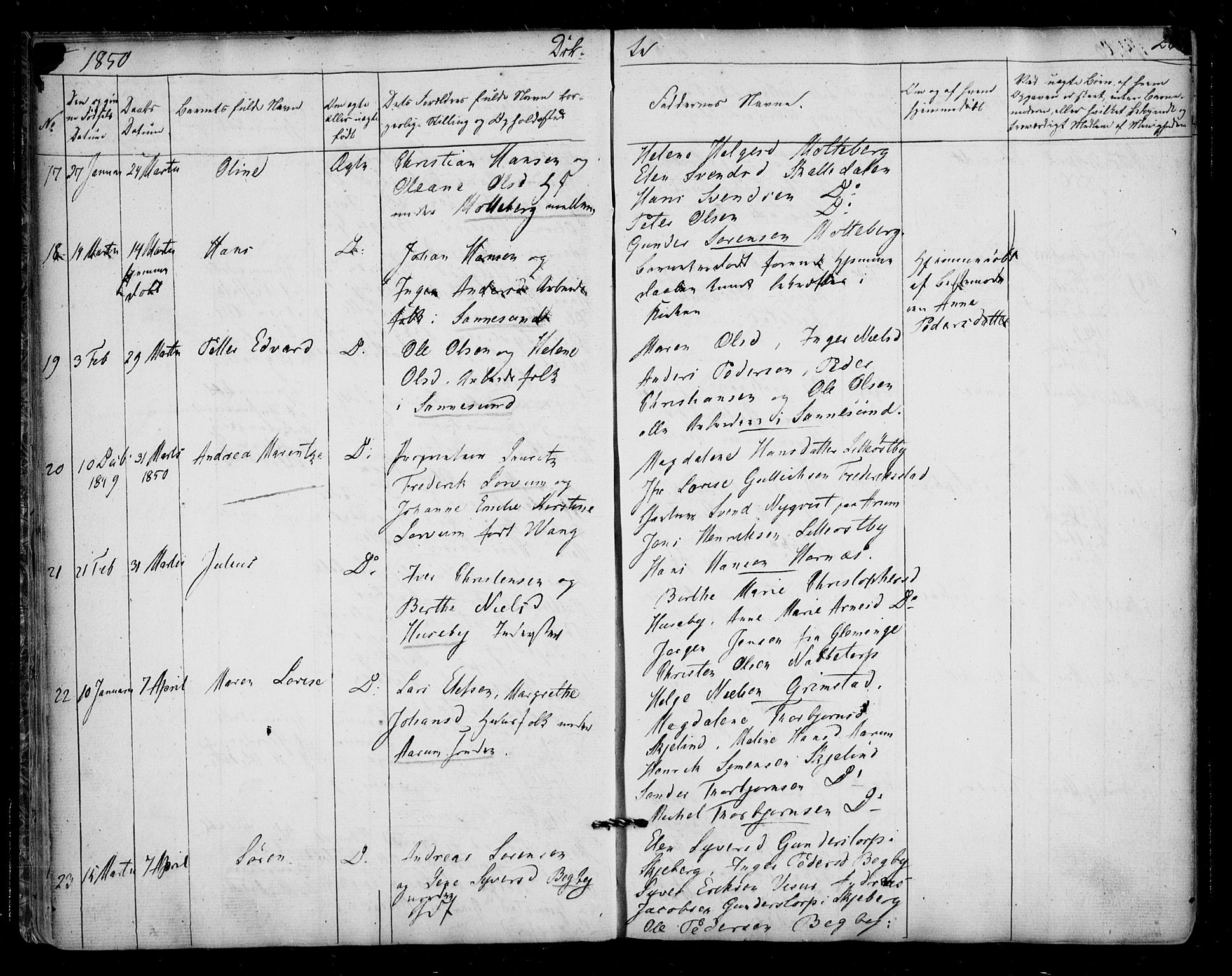 Borge prestekontor Kirkebøker, AV/SAO-A-10903/F/Fa/L0005: Parish register (official) no. I 5, 1848-1860, p. 25-26