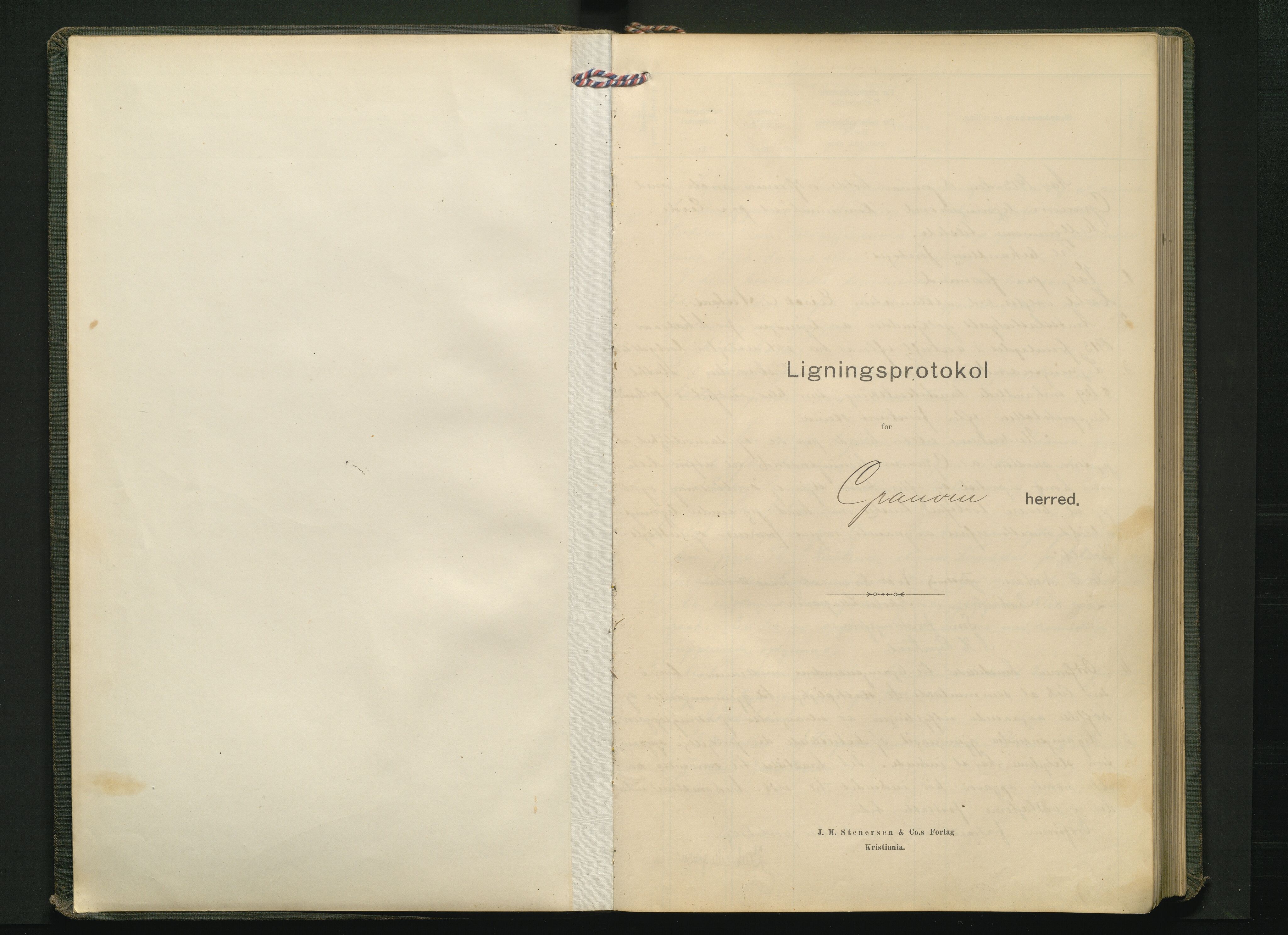 Granvin herad. Likningsnemnda, IKAH/1234-142/A/Aa/L0004: Møtebok m/utlikning av heradsskatt, 1913-1922