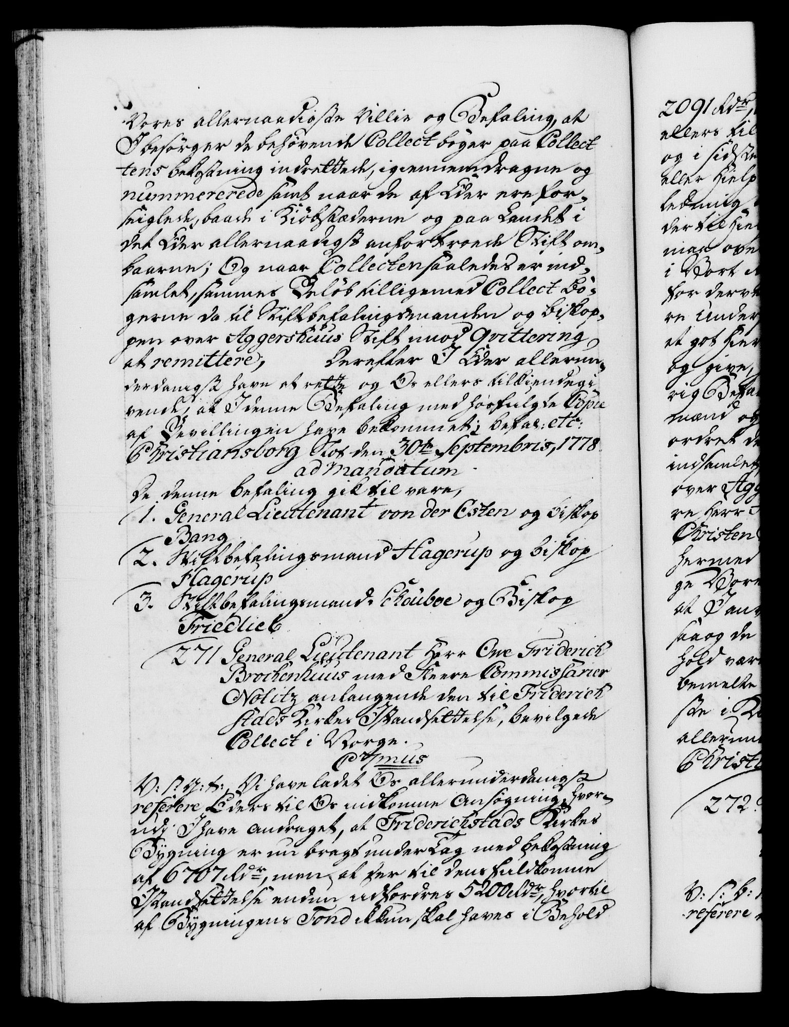 Danske Kanselli 1572-1799, AV/RA-EA-3023/F/Fc/Fca/Fcab/L0042: Norske tegnelser, 1777-1781, p. 316b