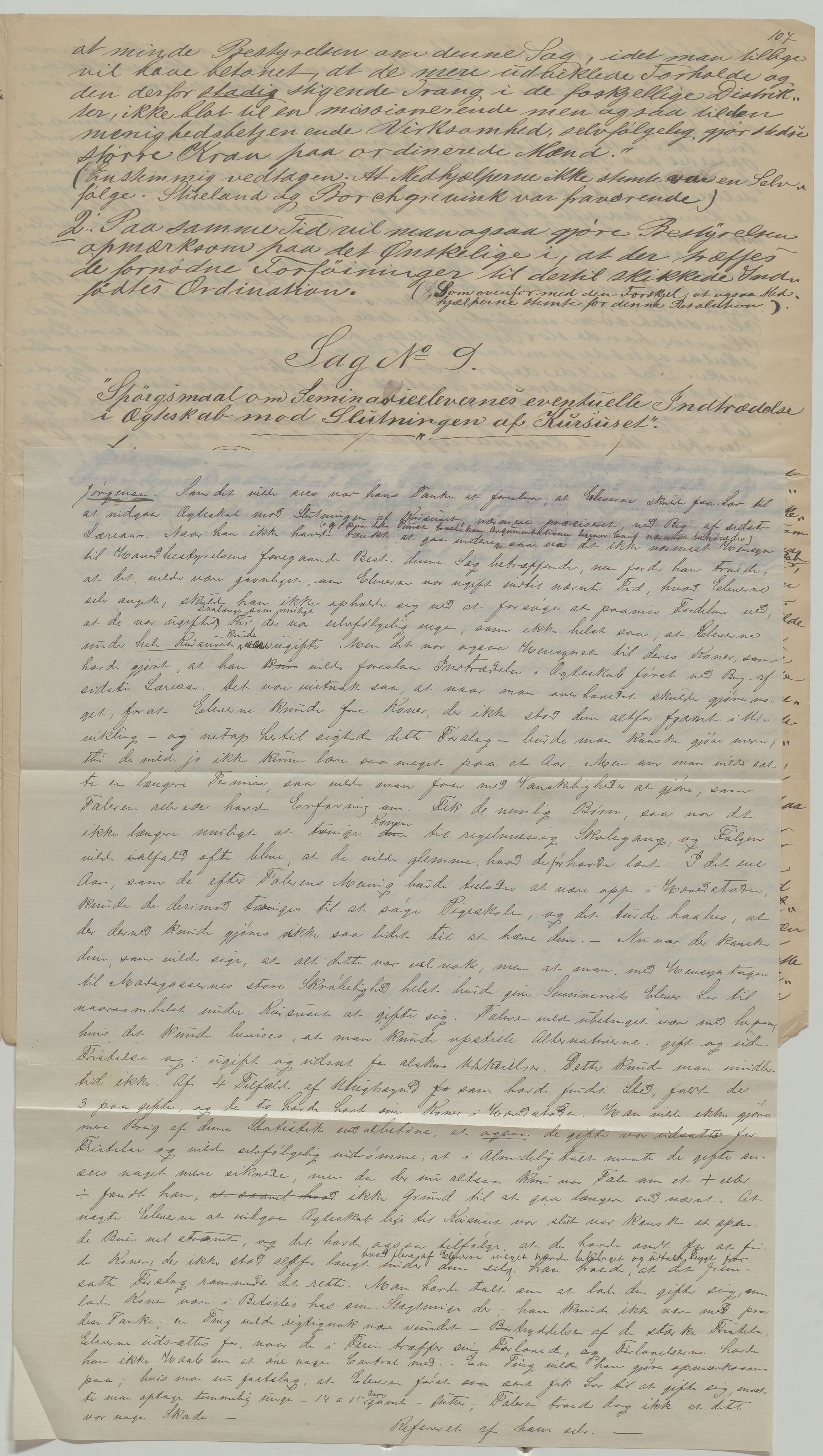 Det Norske Misjonsselskap - hovedadministrasjonen, VID/MA-A-1045/D/Da/Daa/L0035/0005: Konferansereferat og årsberetninger / Konferansereferat fra Madagaskar Innland., 1878, p. 107