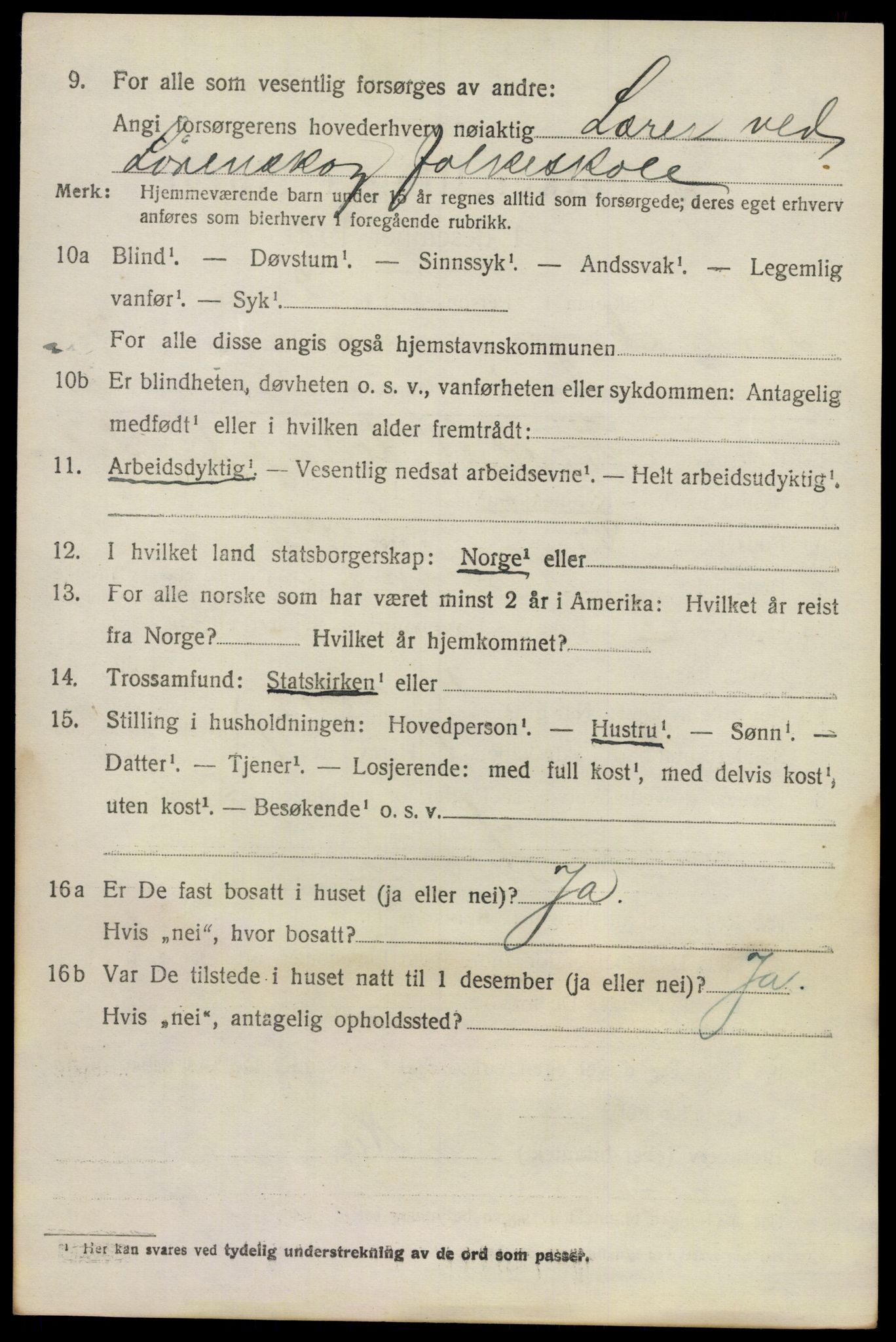 SAO, 1920 census for Lørenskog, 1920, p. 5769