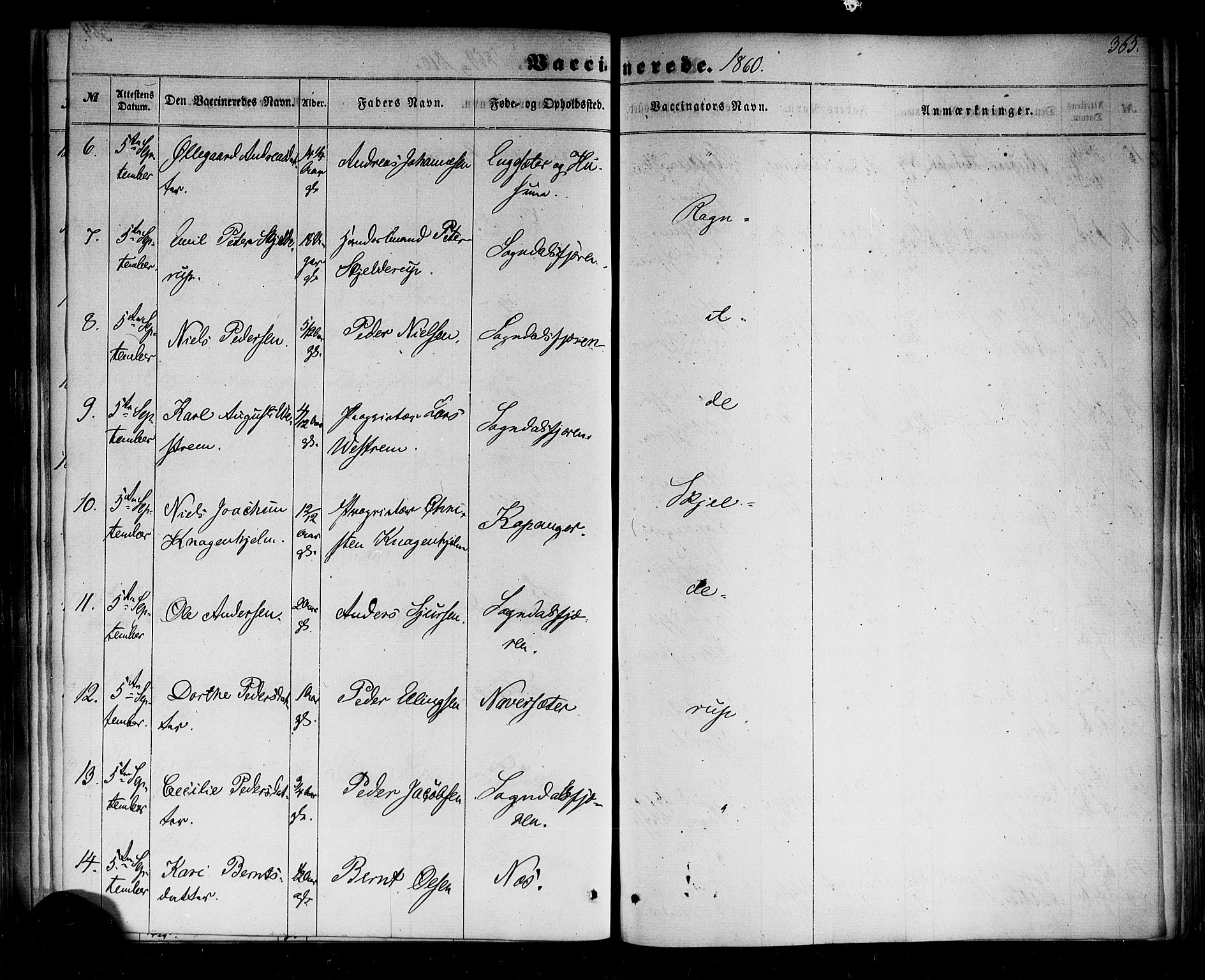 Sogndal sokneprestembete, AV/SAB-A-81301/H/Haa/Haaa/L0013: Parish register (official) no. A 13, 1859-1877, p. 365