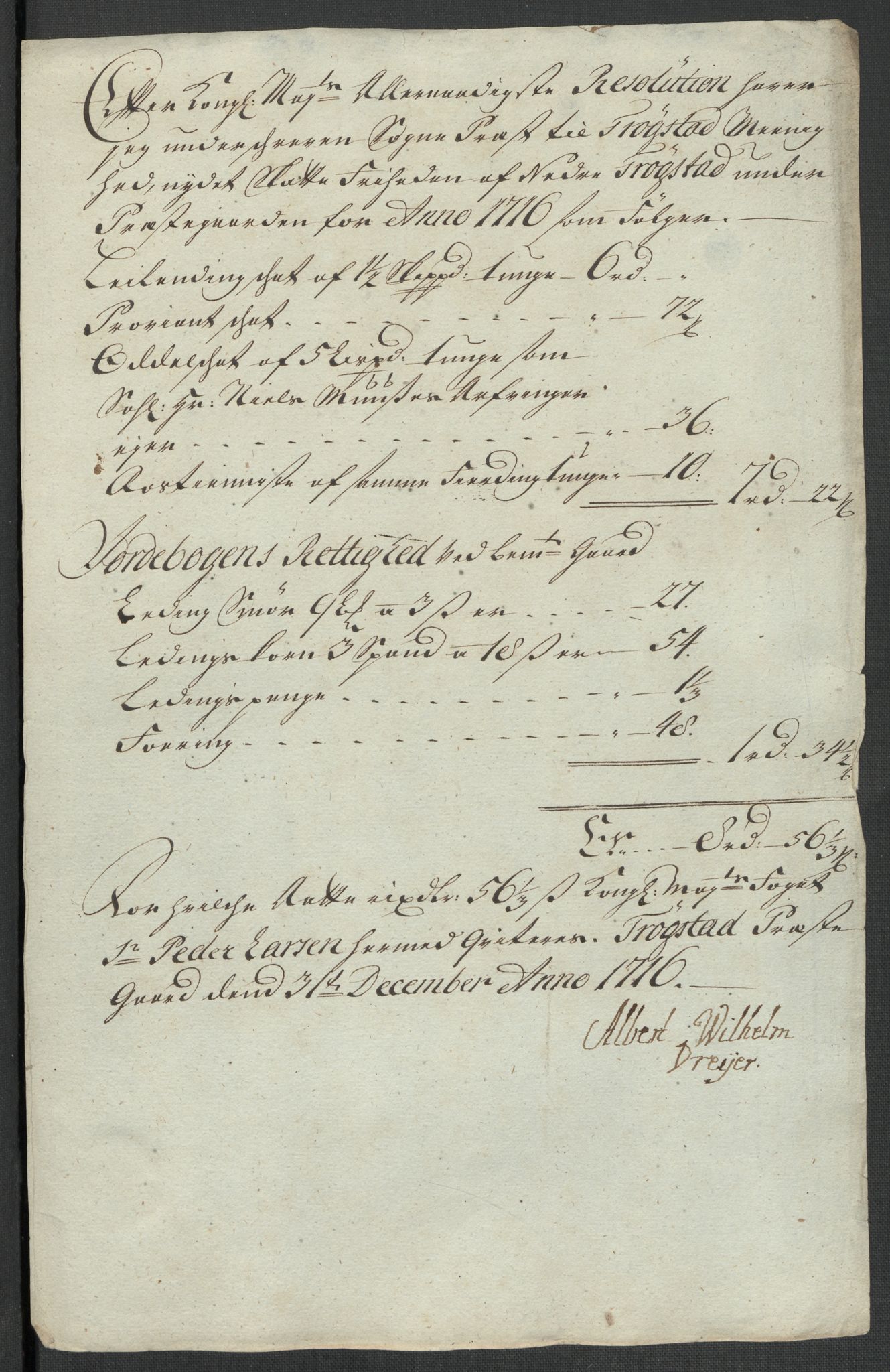 Rentekammeret inntil 1814, Reviderte regnskaper, Fogderegnskap, AV/RA-EA-4092/R07/L0312: Fogderegnskap Rakkestad, Heggen og Frøland, 1716, p. 74