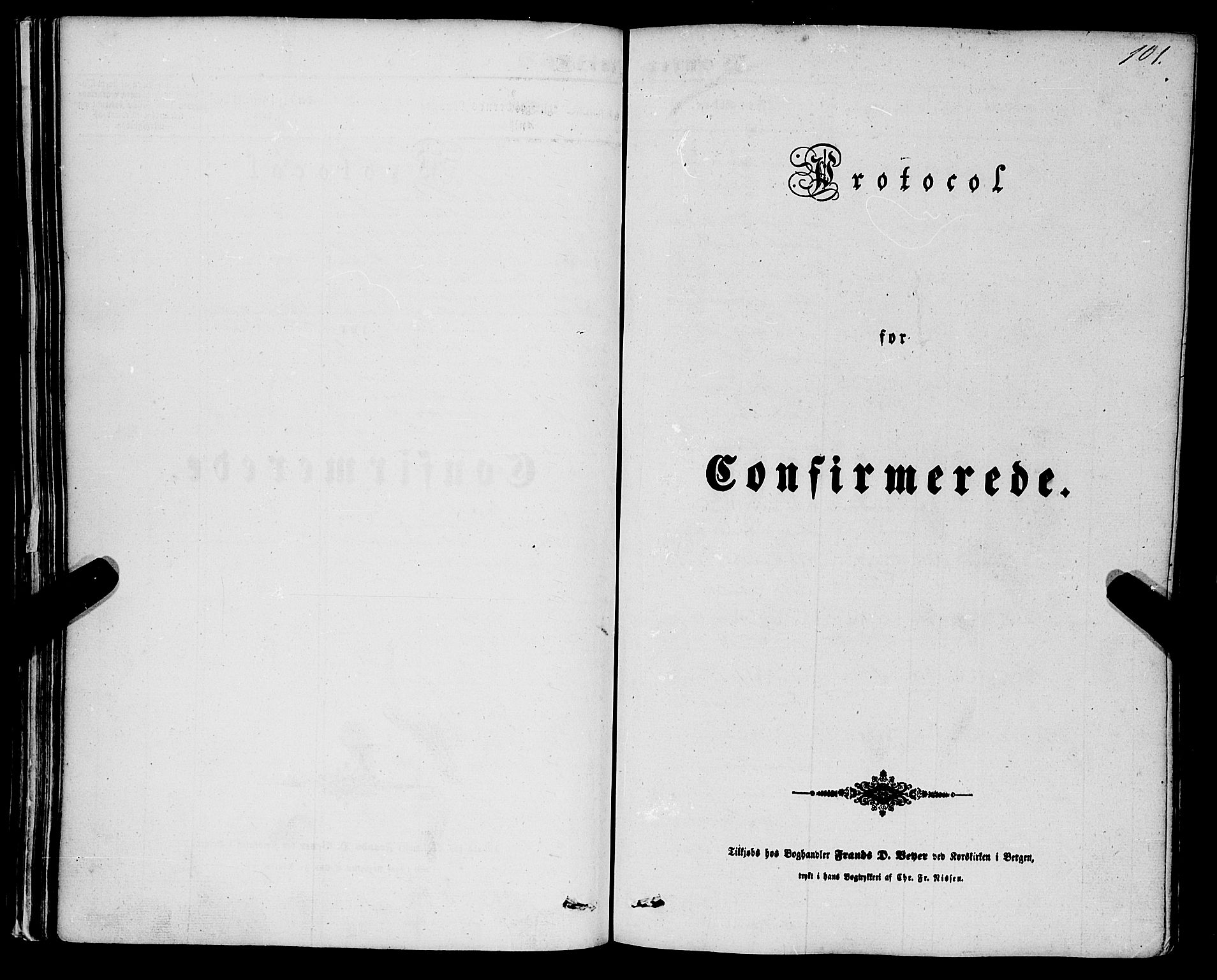 Davik sokneprestembete, SAB/A-79701/H/Haa/Haaa/L0005: Parish register (official) no. A 5, 1850-1866, p. 101