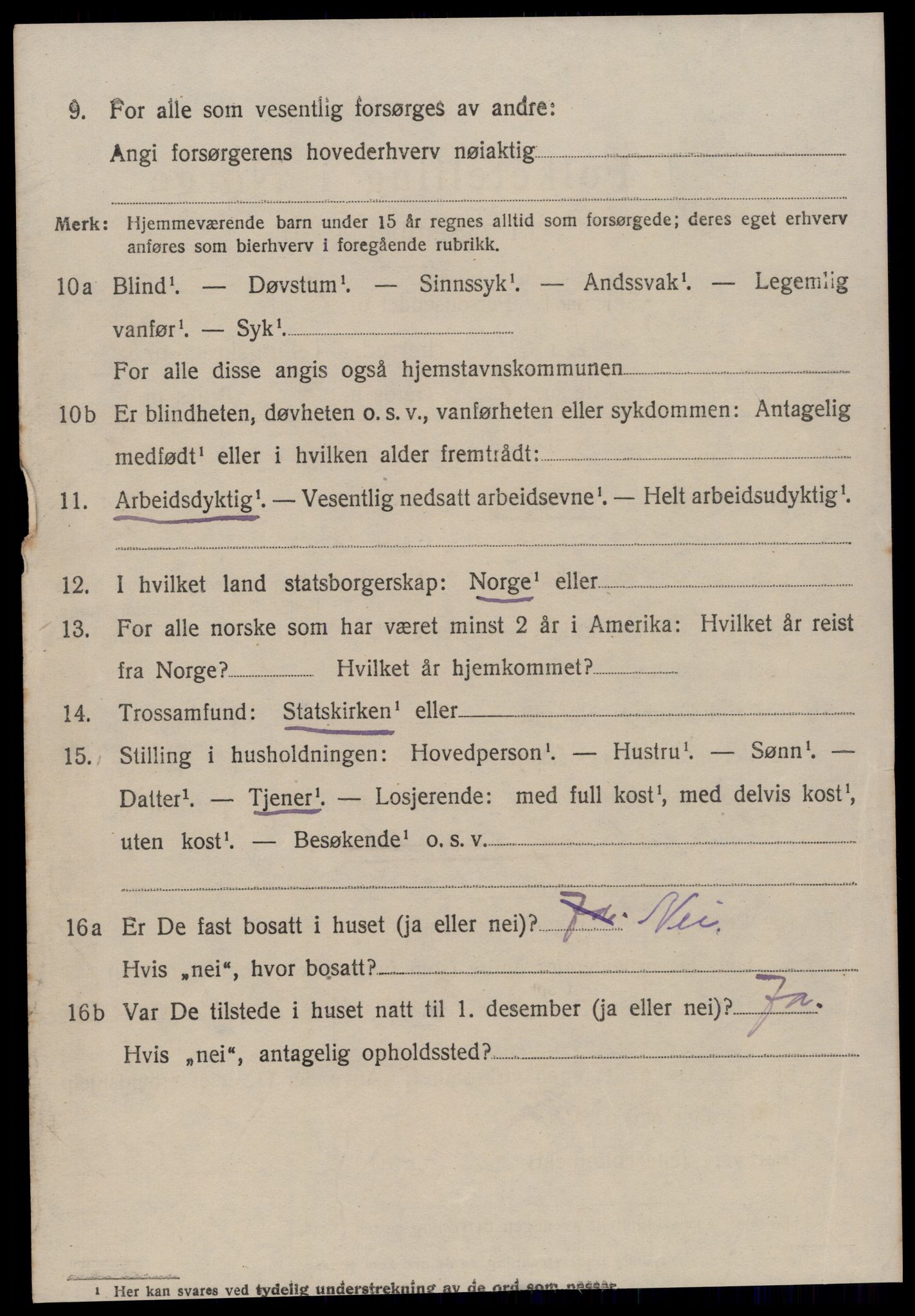 SAT, 1920 census for Giske, 1920, p. 863