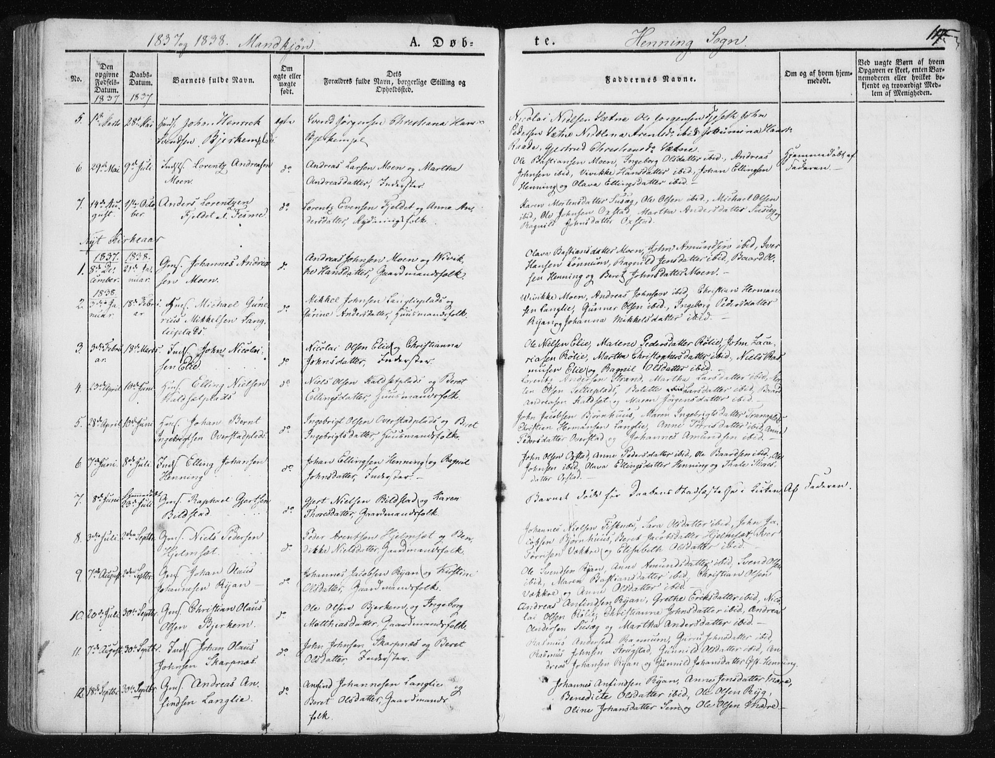 Ministerialprotokoller, klokkerbøker og fødselsregistre - Nord-Trøndelag, SAT/A-1458/735/L0339: Parish register (official) no. 735A06 /3, 1836-1848, p. 117