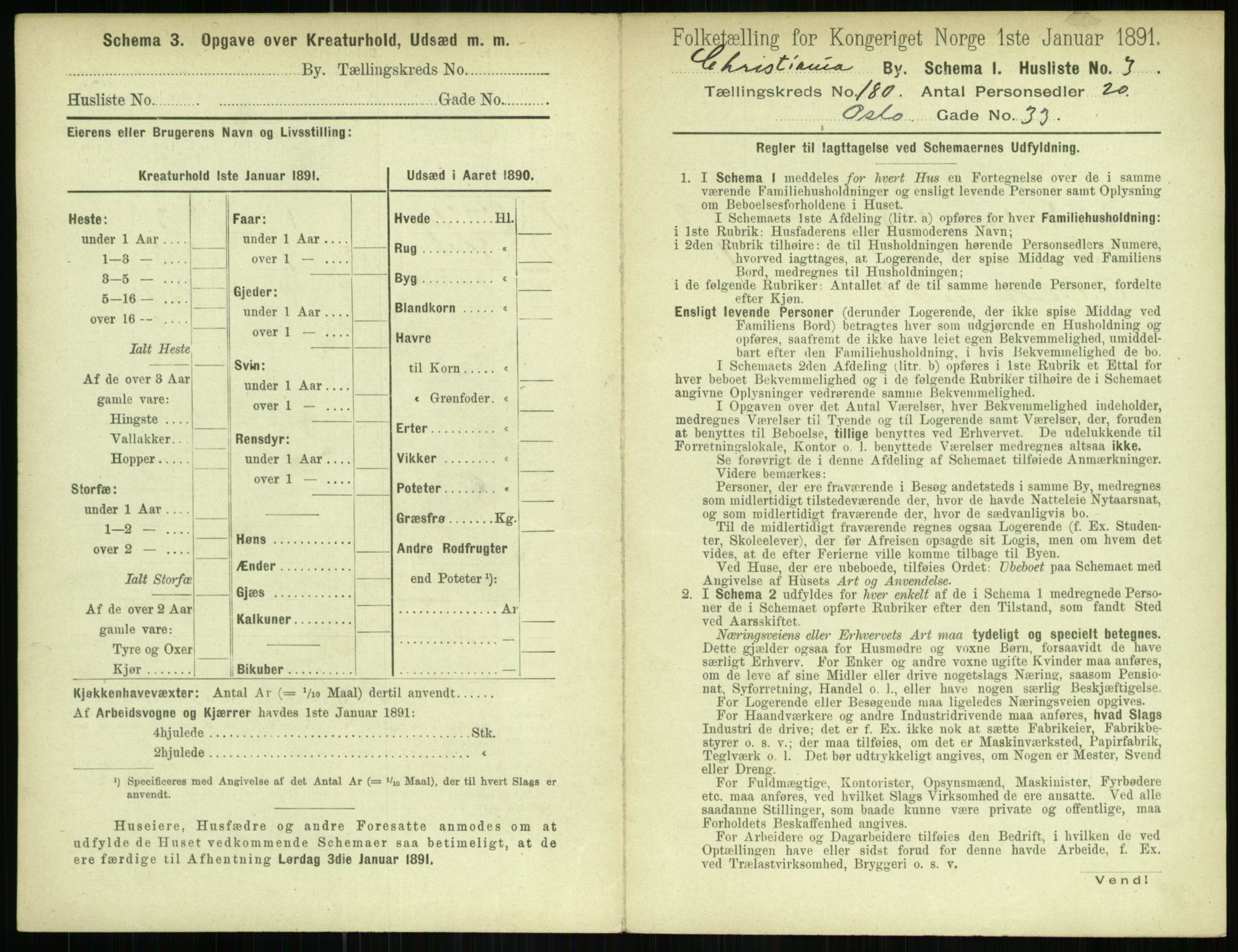 RA, 1891 census for 0301 Kristiania, 1891, p. 108228