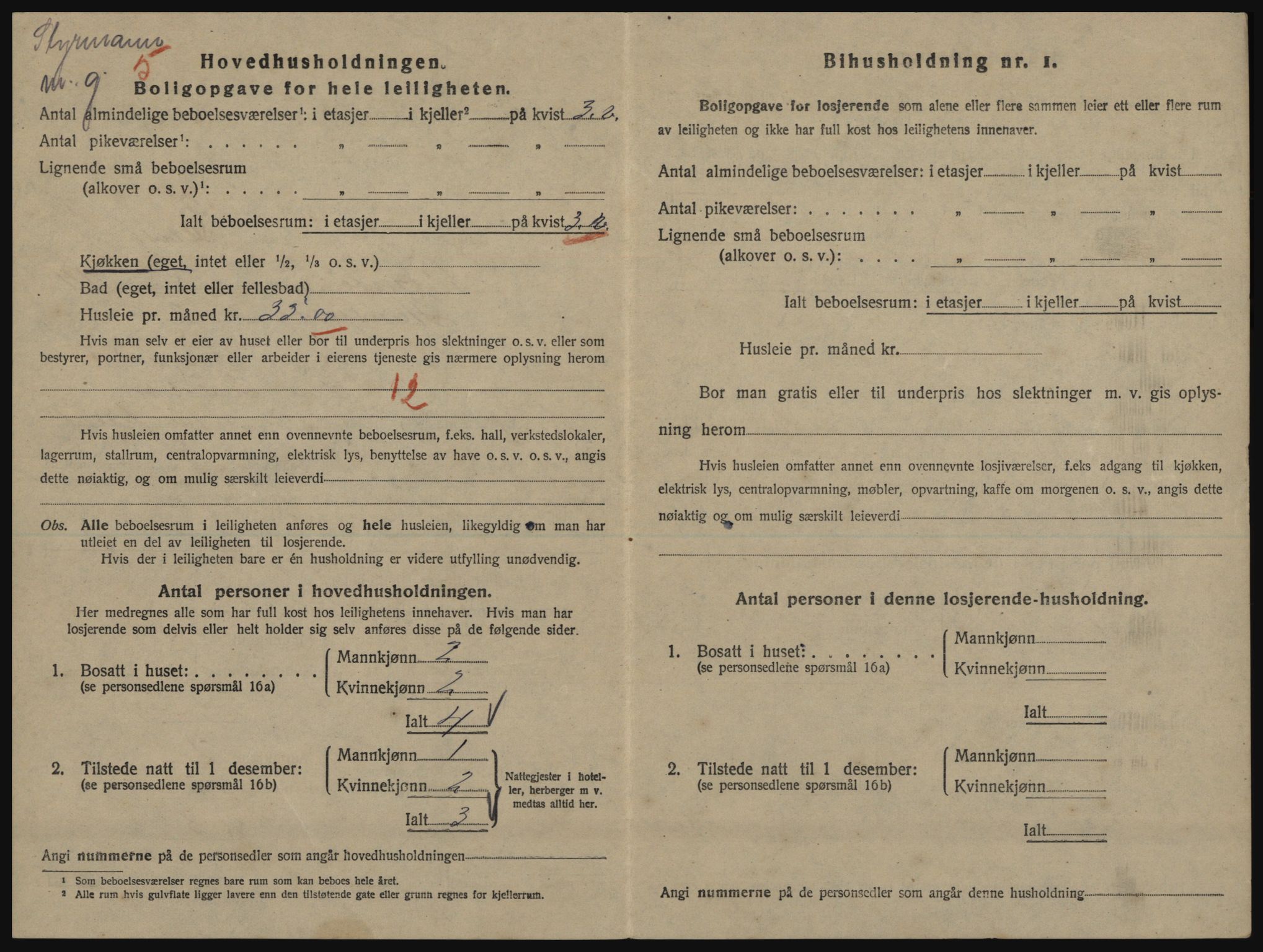 SATØ, 1920 census for Tromsø, 1920, p. 6632