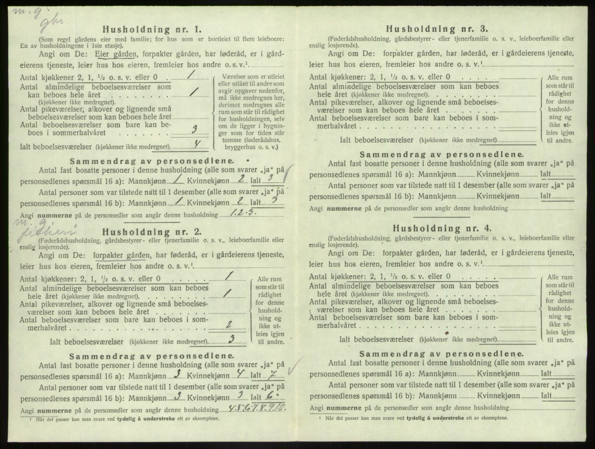 SAB, 1920 census for Askvoll, 1920, p. 774