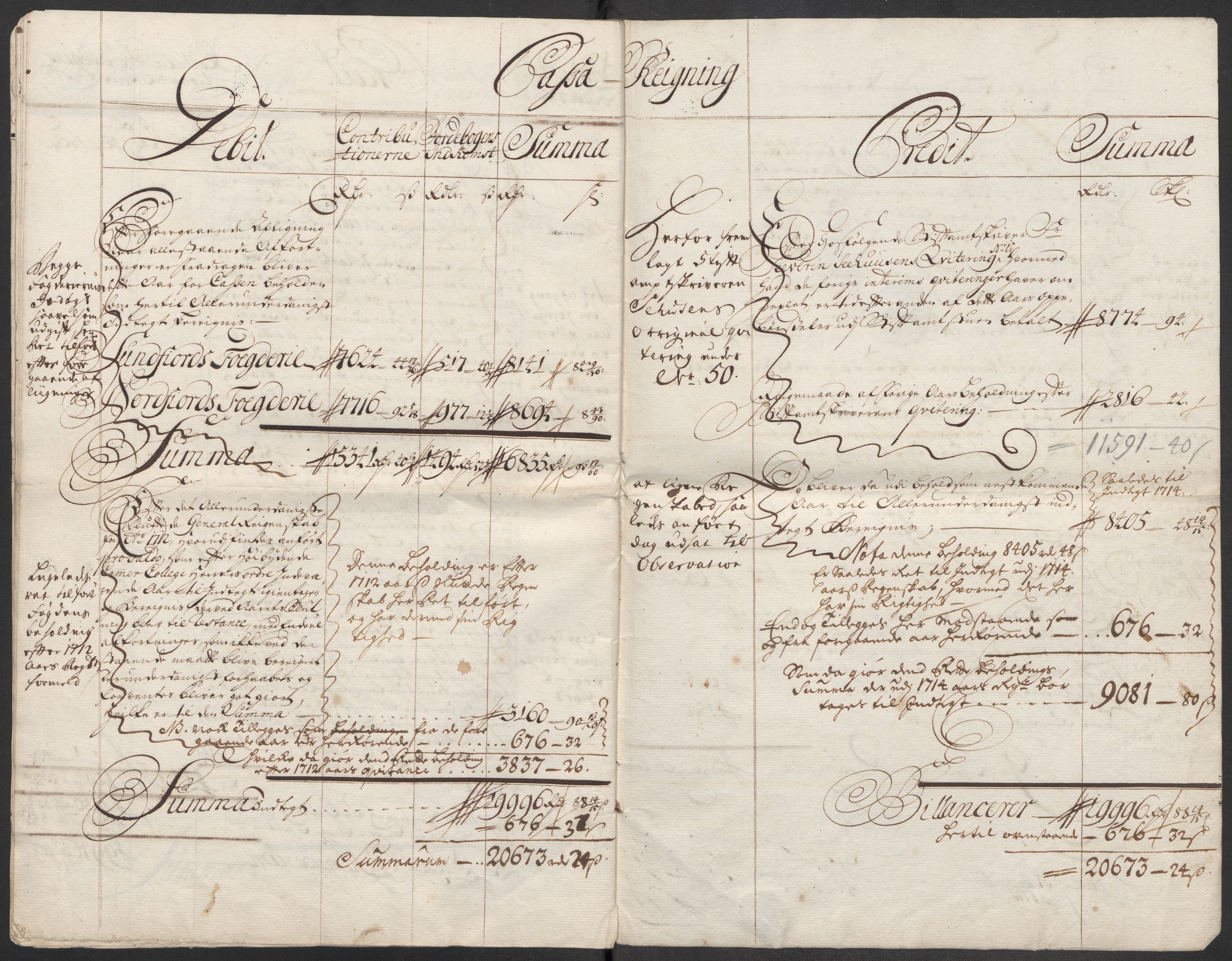 Rentekammeret inntil 1814, Reviderte regnskaper, Fogderegnskap, RA/EA-4092/R53/L3437: Fogderegnskap Sunn- og Nordfjord, 1713, p. 14