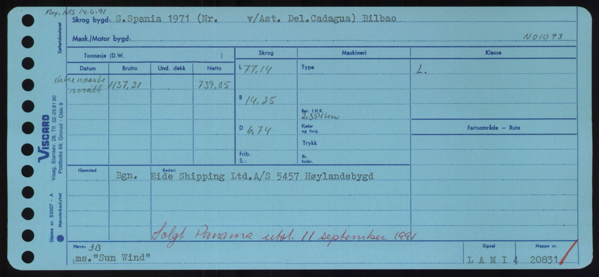 Sjøfartsdirektoratet med forløpere, Skipsmålingen, RA/S-1627/H/Hd/L0037: Fartøy, Su-Så, p. 63