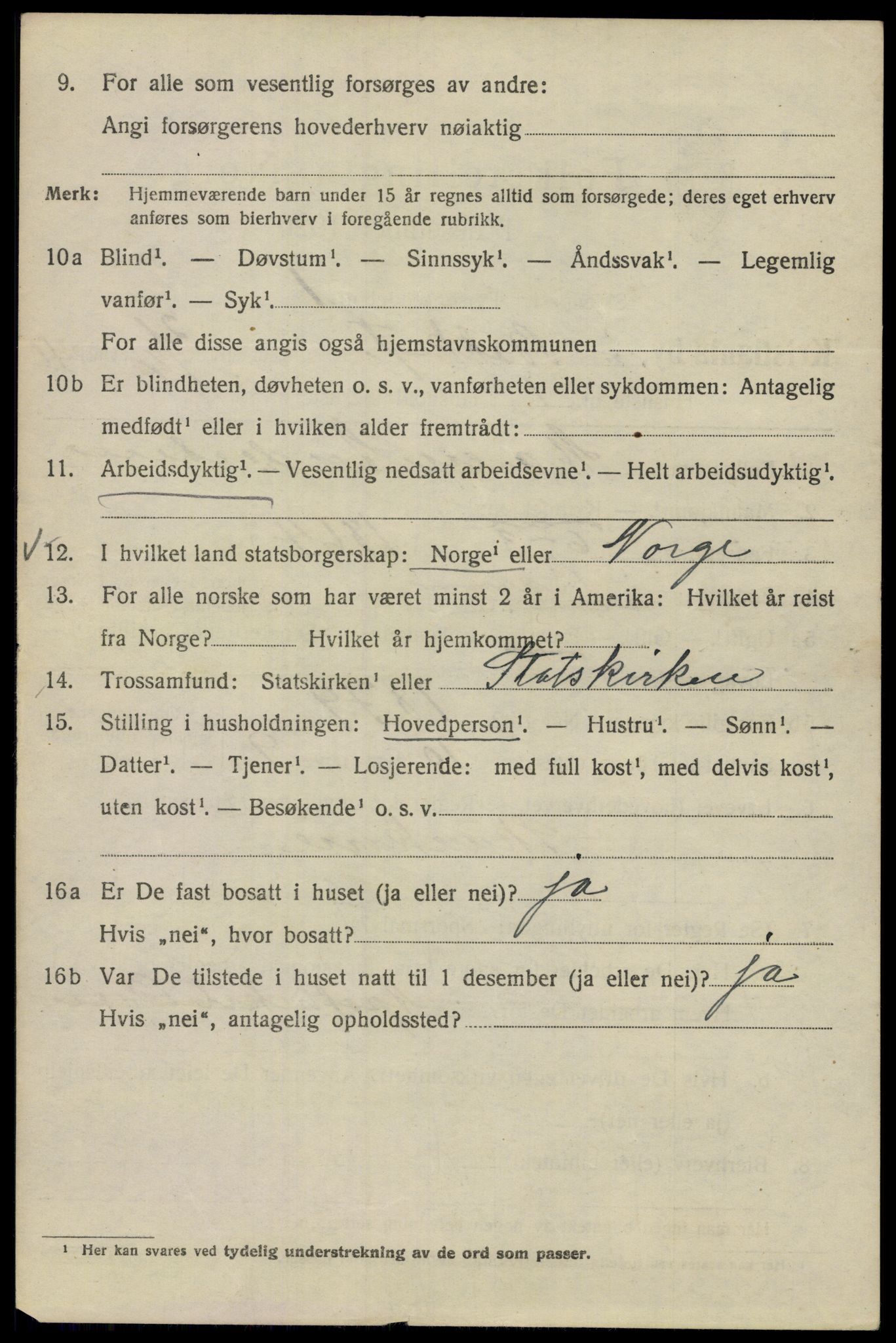 SAO, 1920 census for Kristiania, 1920, p. 147278