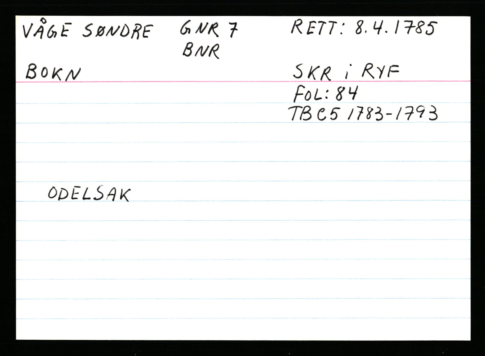 Statsarkivet i Stavanger, AV/SAST-A-101971/03/Y/Ym/L0068: Åstedskort sortert etter gårdsnavn: Vormedal - Ytrevold, 1600-1950, p. 308