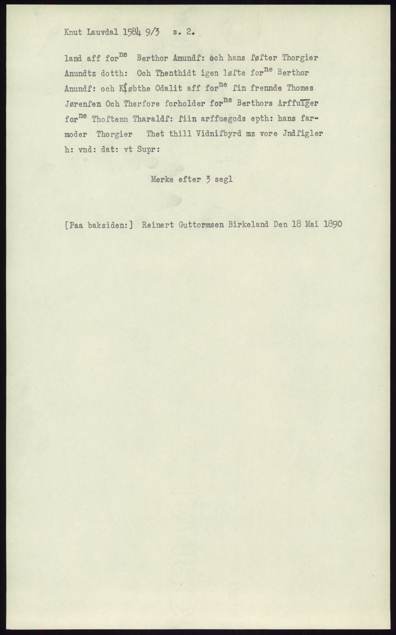 Samlinger til kildeutgivelse, Diplomavskriftsamlingen, RA/EA-4053/H/Ha, p. 1956