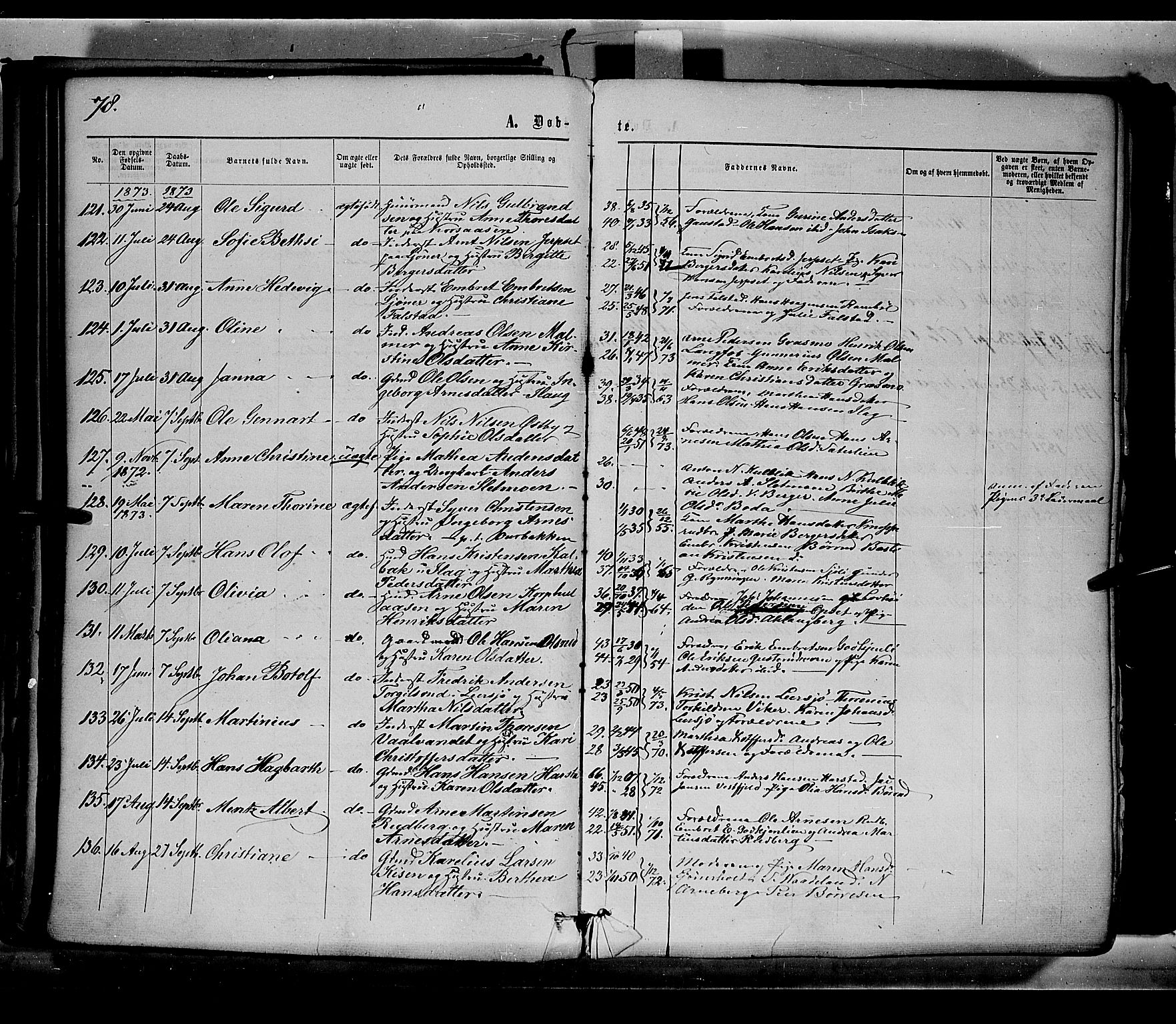 Eidskog prestekontor, AV/SAH-PREST-026/H/Ha/Haa/L0002: Parish register (official) no. 2, 1867-1878, p. 78
