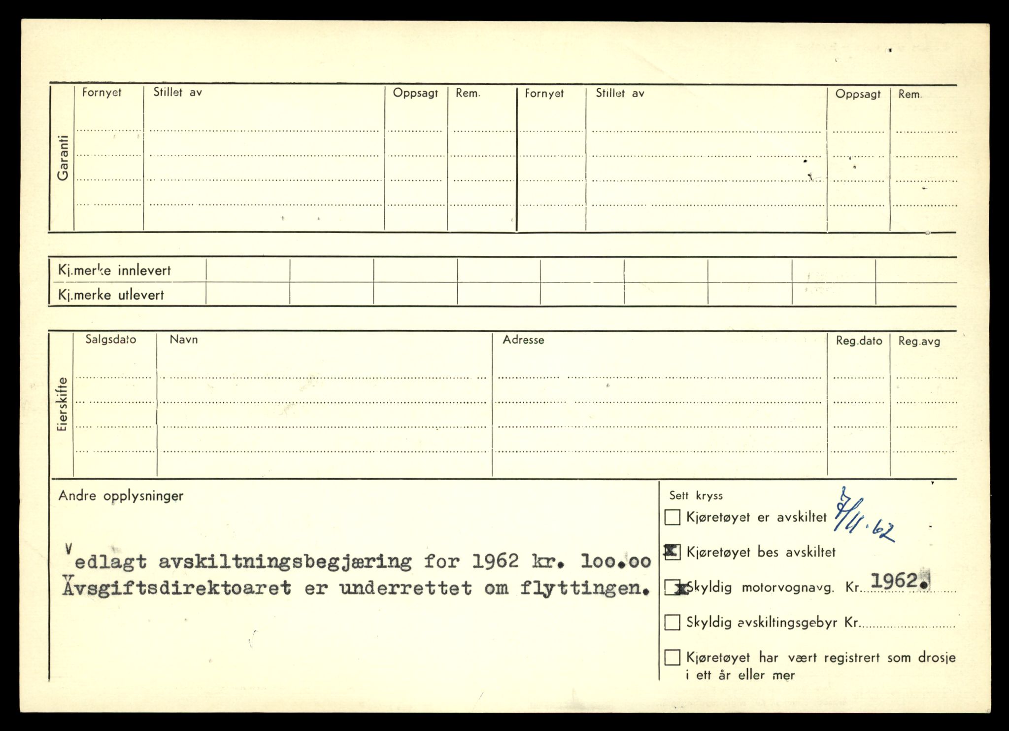 Møre og Romsdal vegkontor - Ålesund trafikkstasjon, AV/SAT-A-4099/F/Fe/L0041: Registreringskort for kjøretøy T 13710 - T 13905, 1927-1998, p. 432