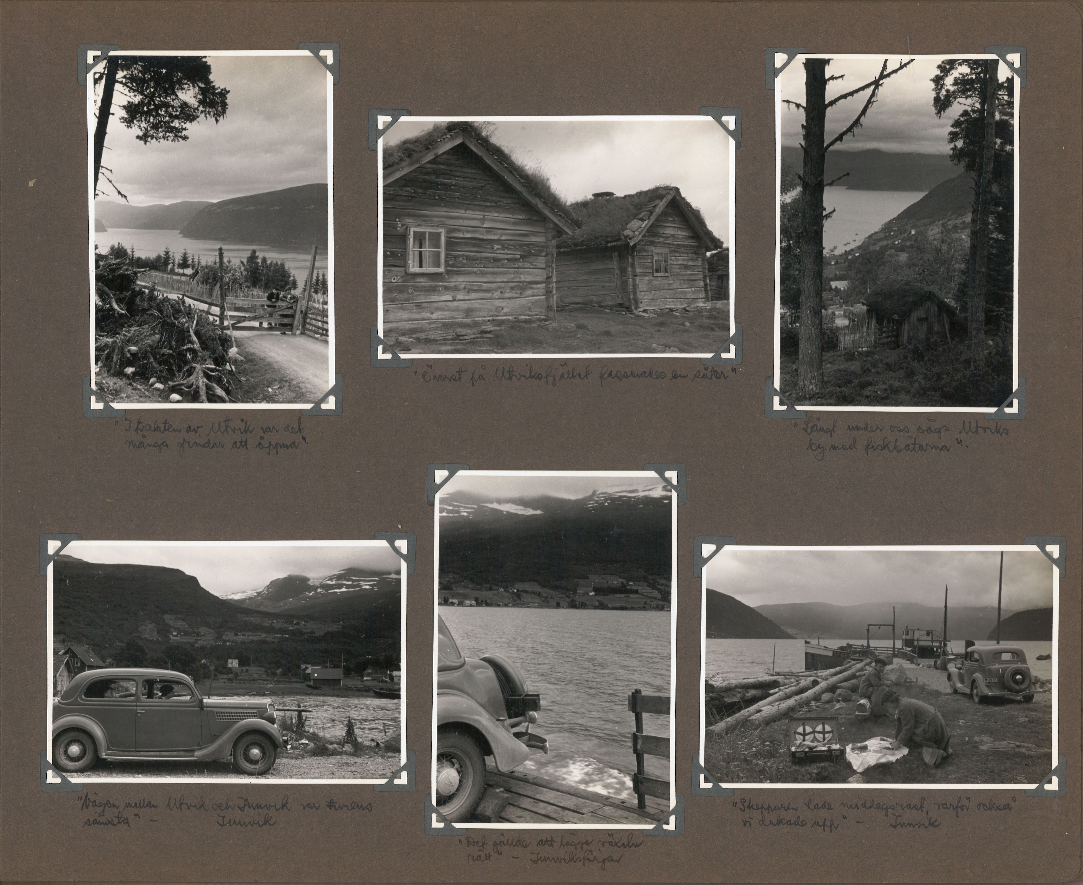 Familien Malmros' på reise i Norge - fotoalbum, SAB/SAB/PA-0313/U/L0001: Fotoalbum, 1935, p. 29