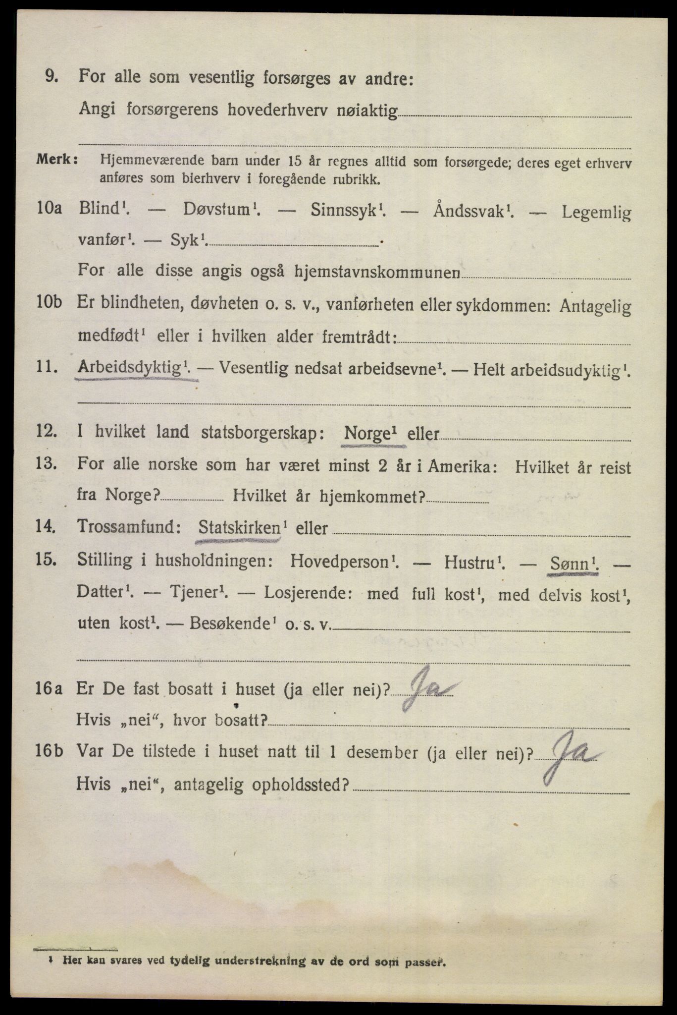 SAKO, 1920 census for Norderhov, 1920, p. 20347