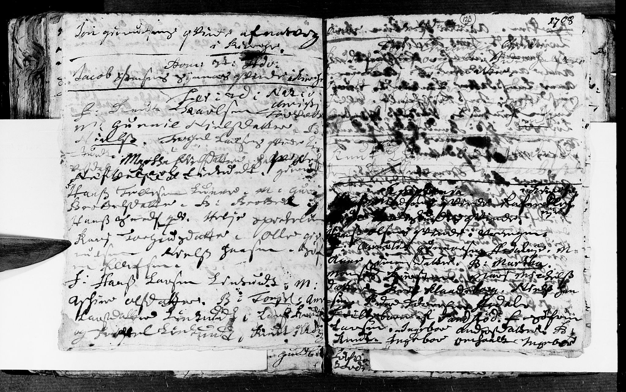 Øyestad sokneprestkontor, AV/SAK-1111-0049/F/Fa/L0002: Parish register (official) no. A 2, 1692-1722, p. 123