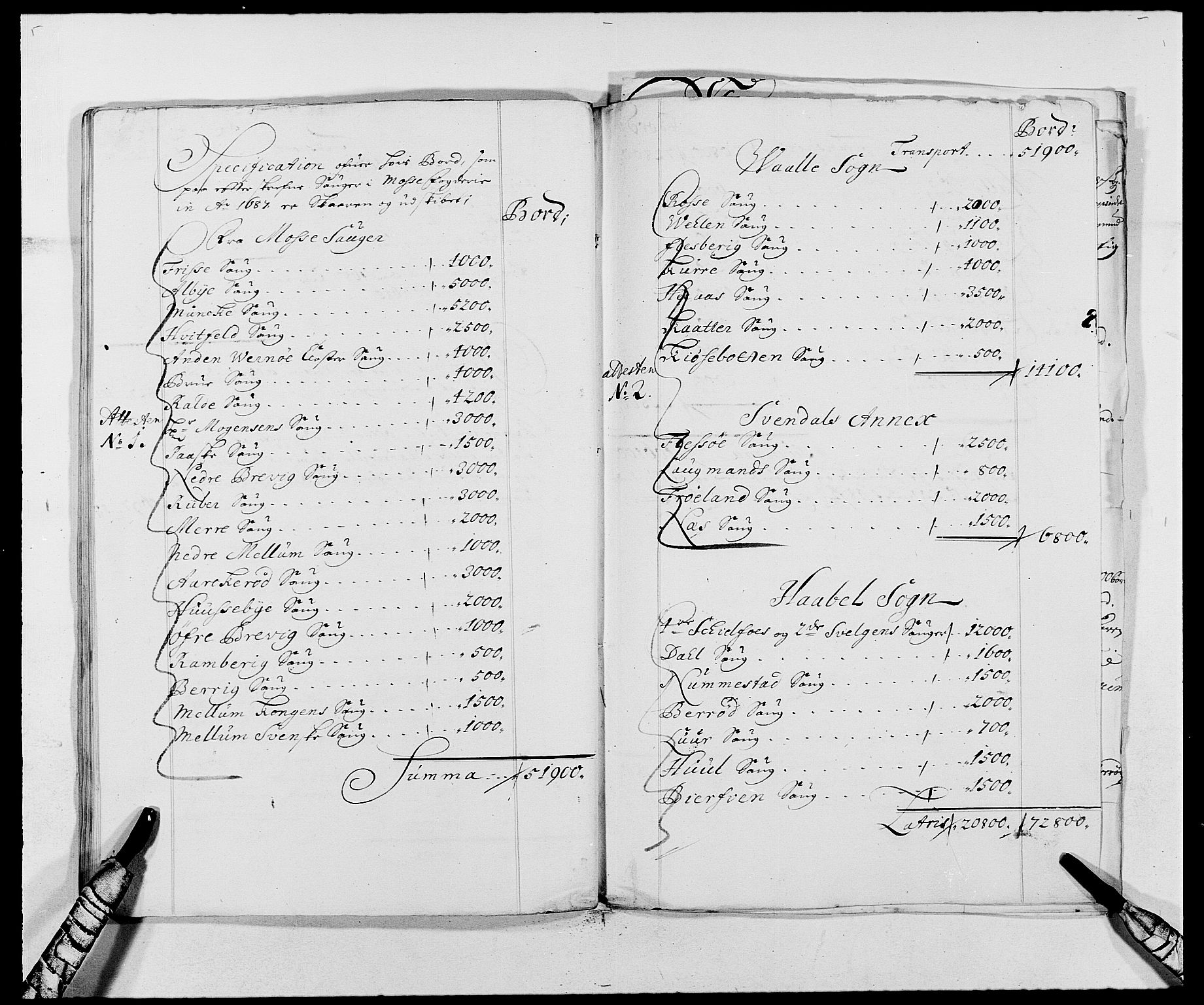 Rentekammeret inntil 1814, Reviderte regnskaper, Fogderegnskap, AV/RA-EA-4092/R02/L0105: Fogderegnskap Moss og Verne kloster, 1685-1687, p. 357