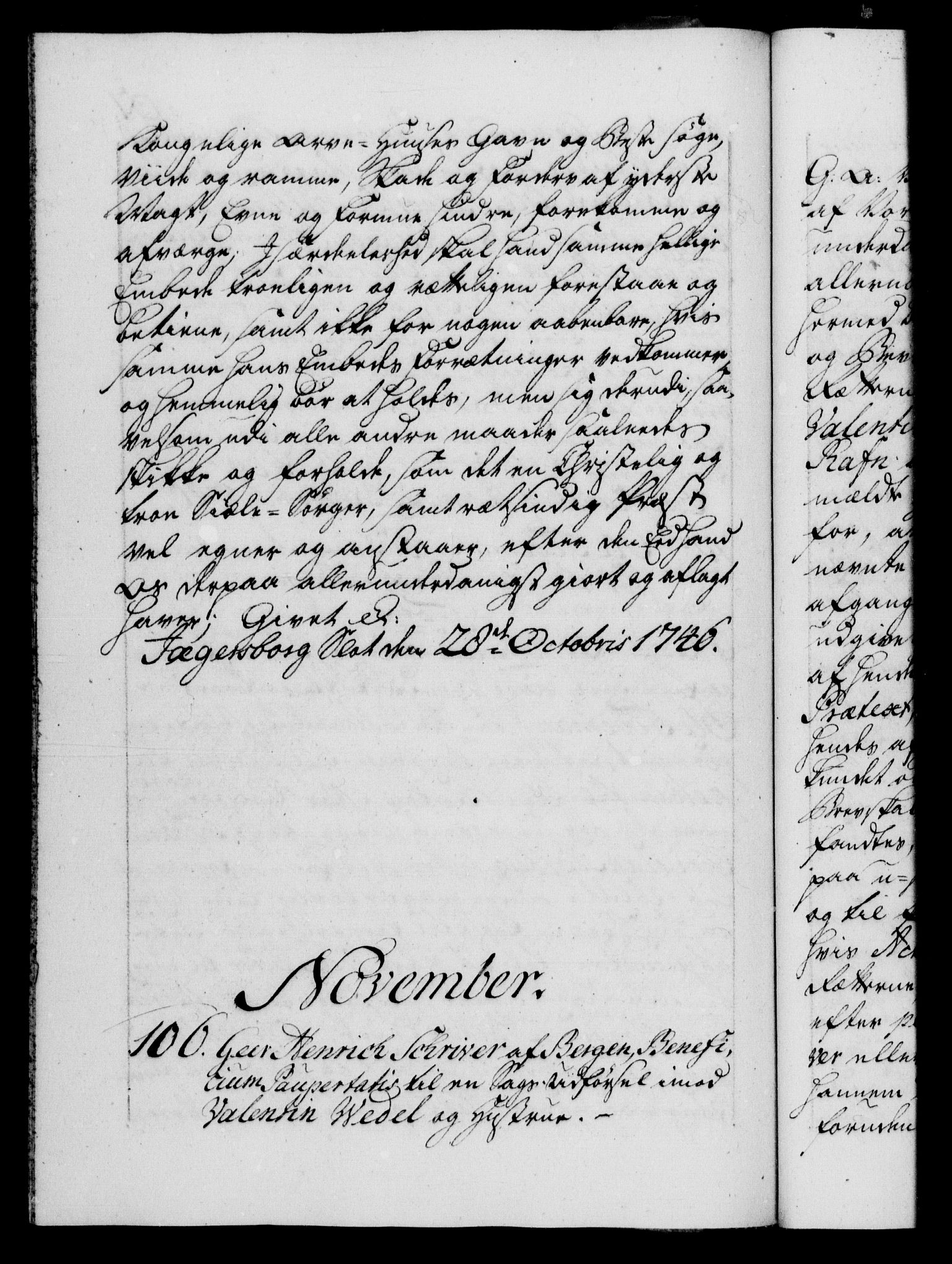 Danske Kanselli 1572-1799, RA/EA-3023/F/Fc/Fca/Fcaa/L0035: Norske registre, 1746-1748, p. 67b