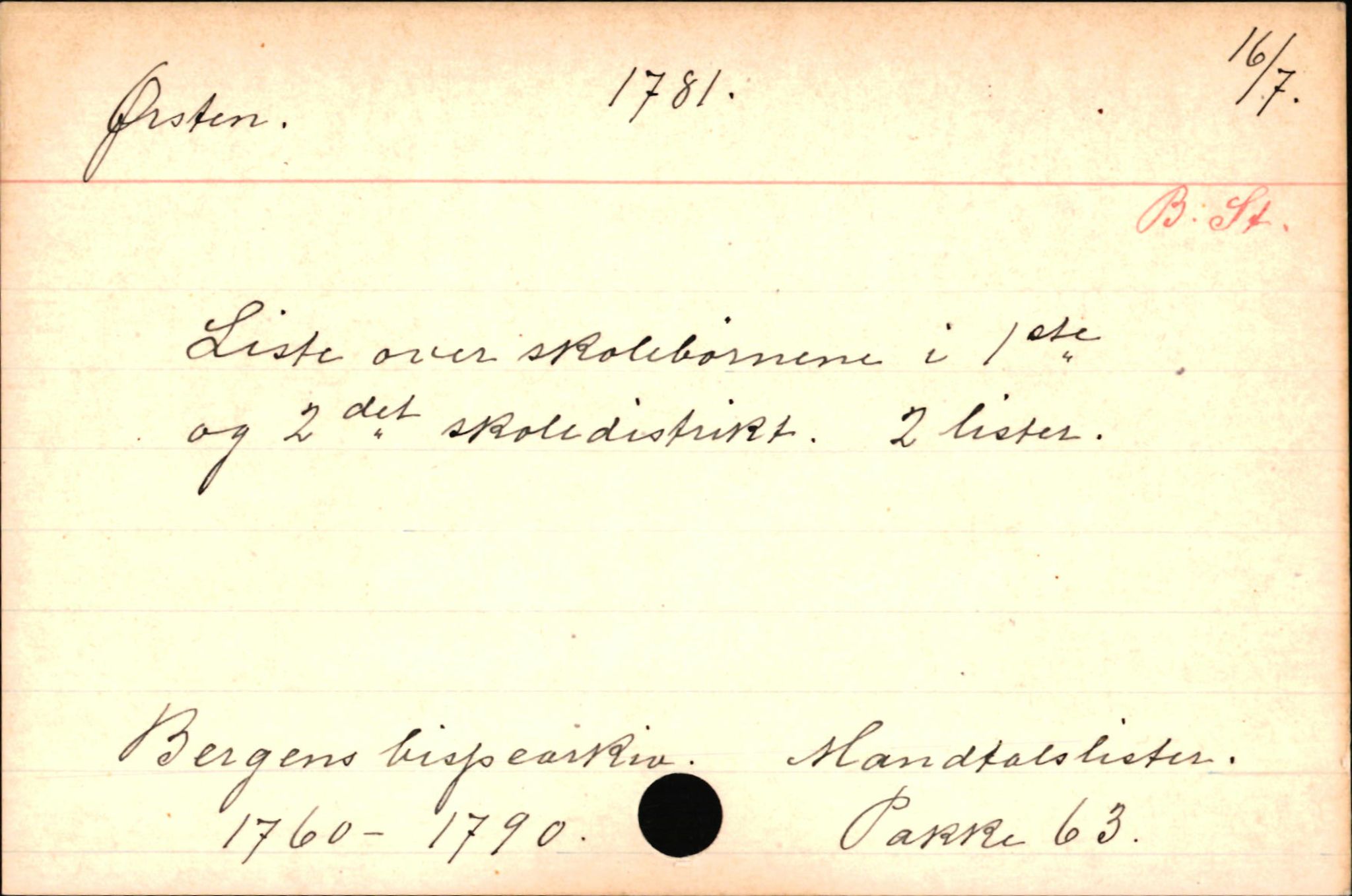 Haugen, Johannes - lærer, SAB/SAB/PA-0036/01/L0001: Om klokkere og lærere, 1521-1904, p. 10781