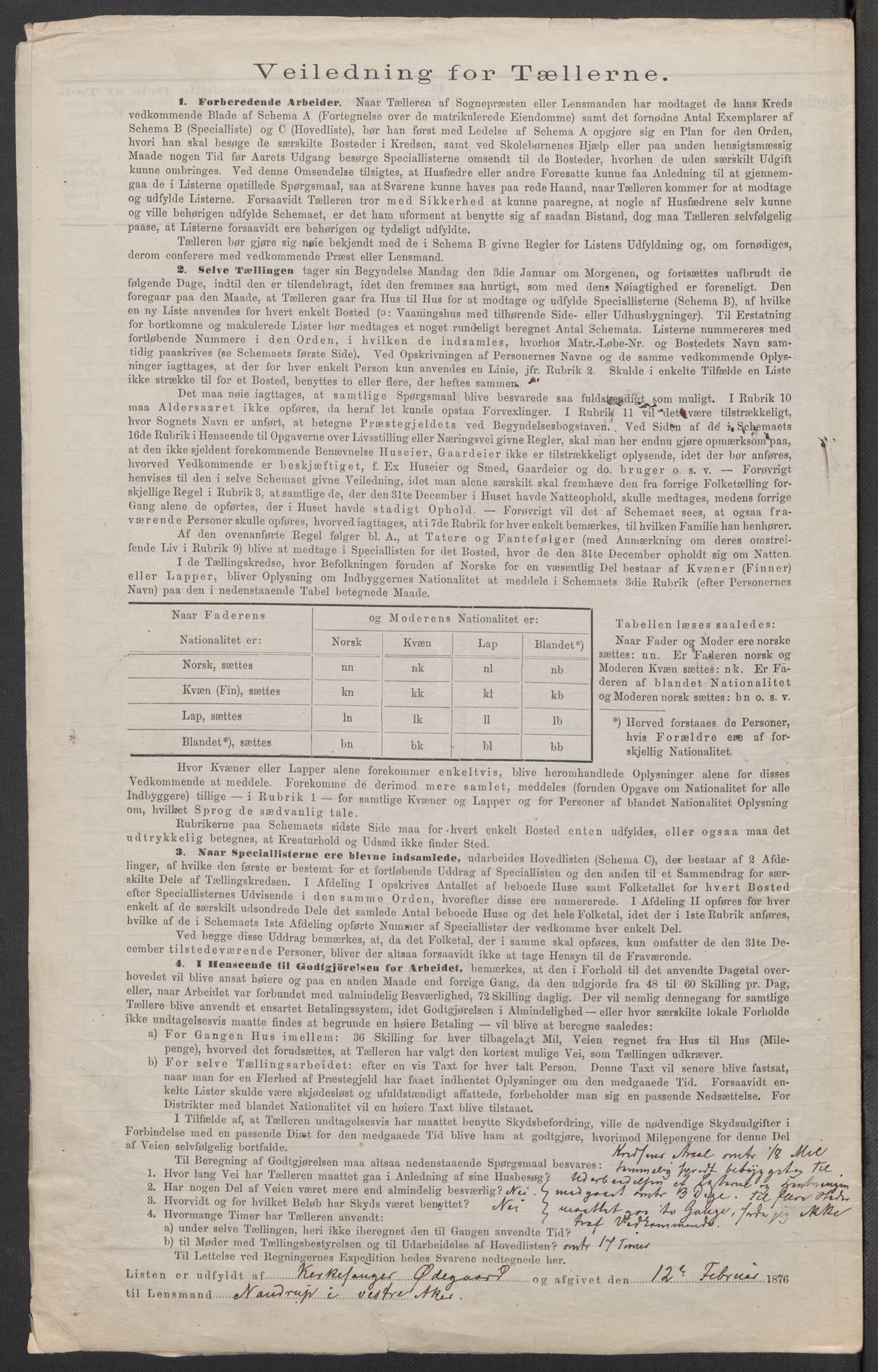 RA, 1875 census for 0218aP Vestre Aker, 1875, p. 78