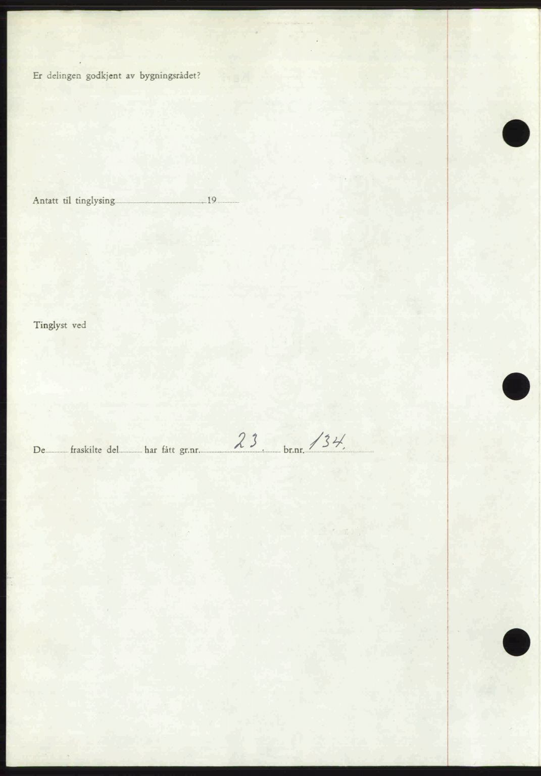 Romsdal sorenskriveri, AV/SAT-A-4149/1/2/2C: Mortgage book no. A31, 1949-1949, Diary no: : 3265/1949