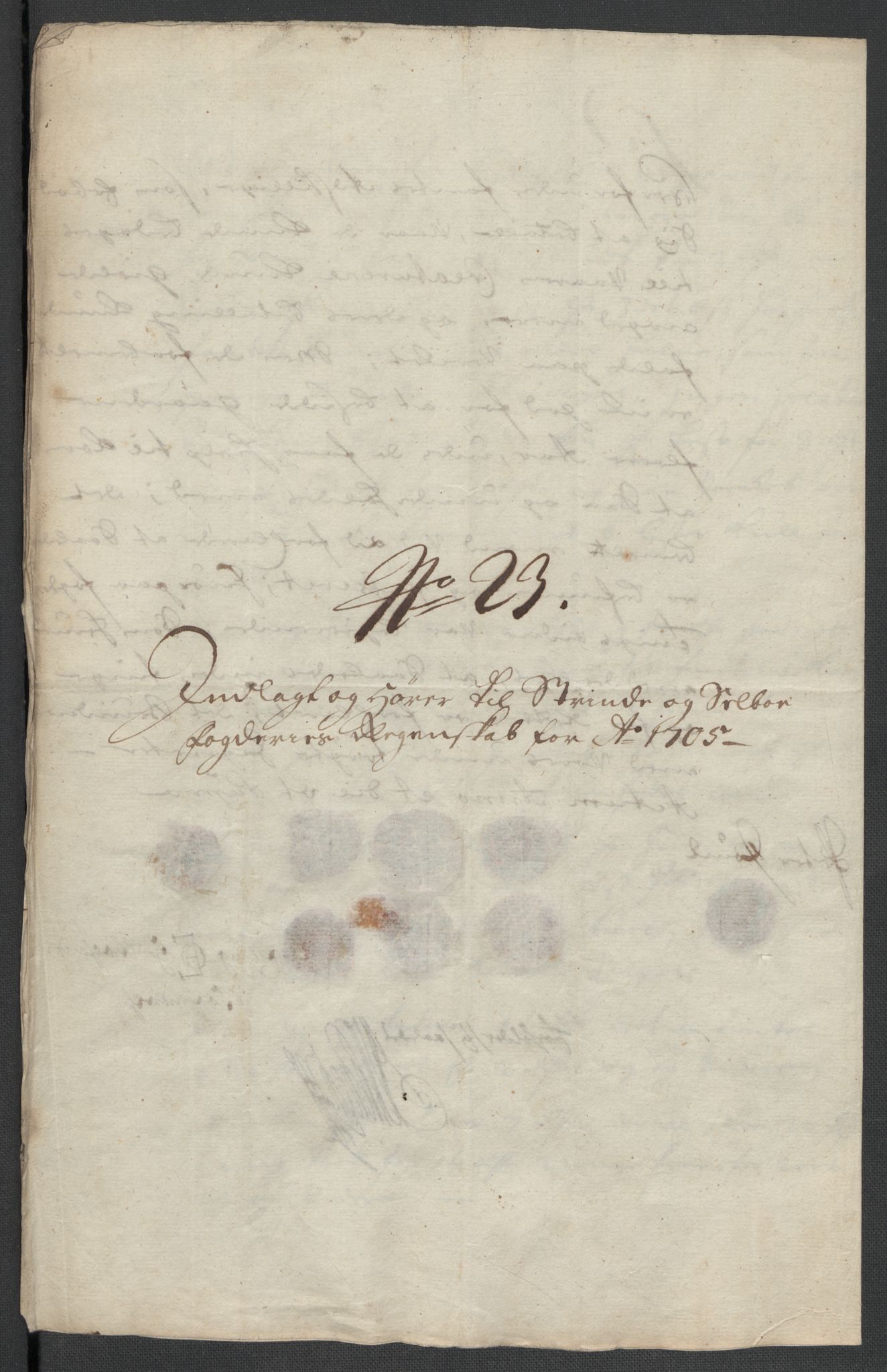 Rentekammeret inntil 1814, Reviderte regnskaper, Fogderegnskap, AV/RA-EA-4092/R61/L4109: Fogderegnskap Strinda og Selbu, 1704-1706, p. 471