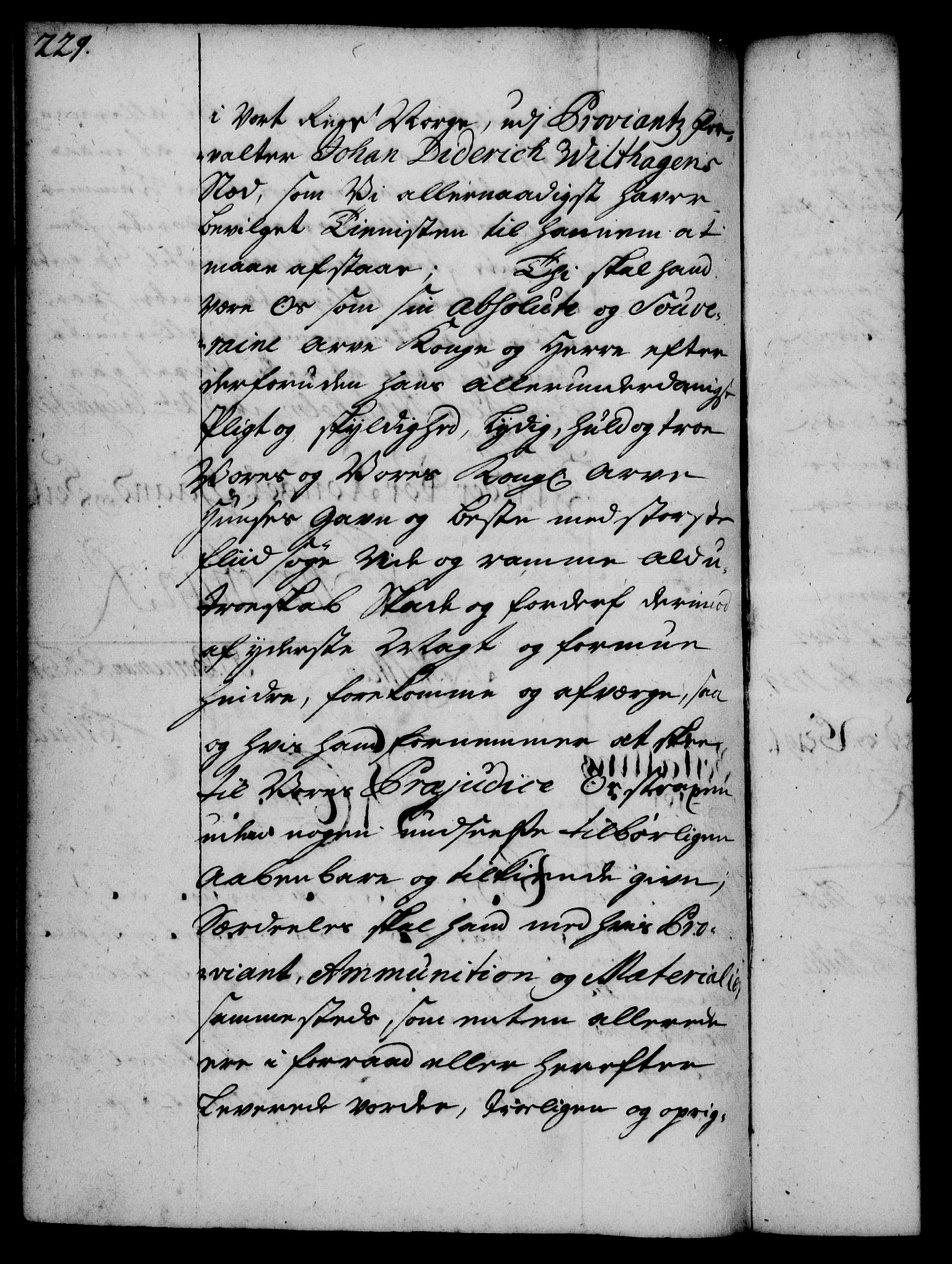 Rentekammeret, Kammerkanselliet, RA/EA-3111/G/Gg/Gge/L0002: Norsk bestallingsprotokoll med register (merket RK 53.26), 1730-1744, p. 229