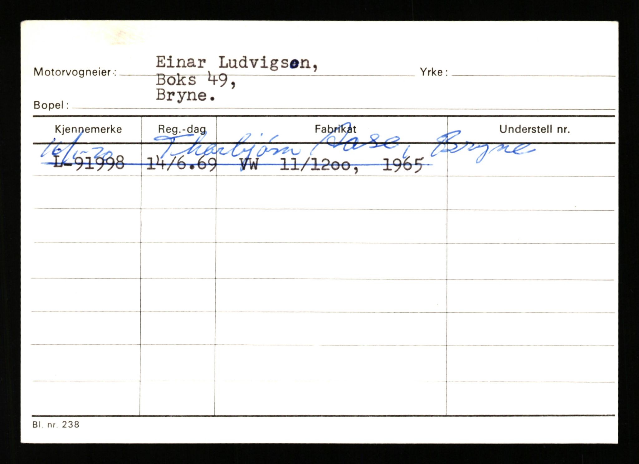 Stavanger trafikkstasjon, SAST/A-101942/0/H/L0023: Liabø - Lutsi, 1930-1971, p. 2105