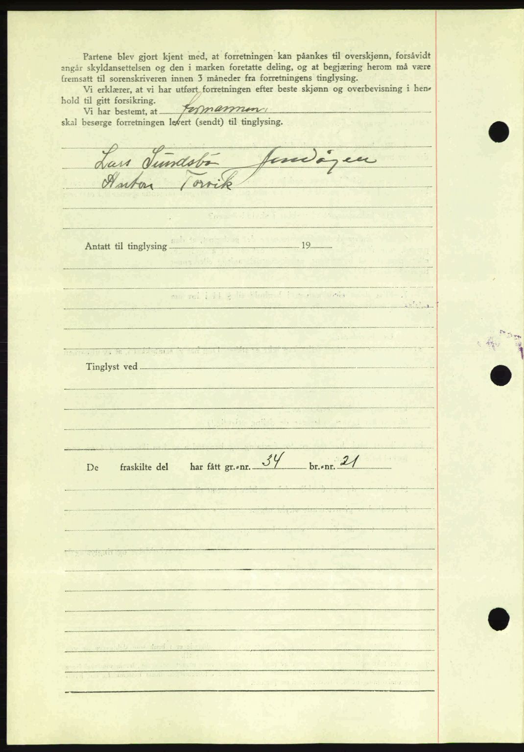 Romsdal sorenskriveri, AV/SAT-A-4149/1/2/2C: Mortgage book no. A8, 1939-1940, Diary no: : 610/1940