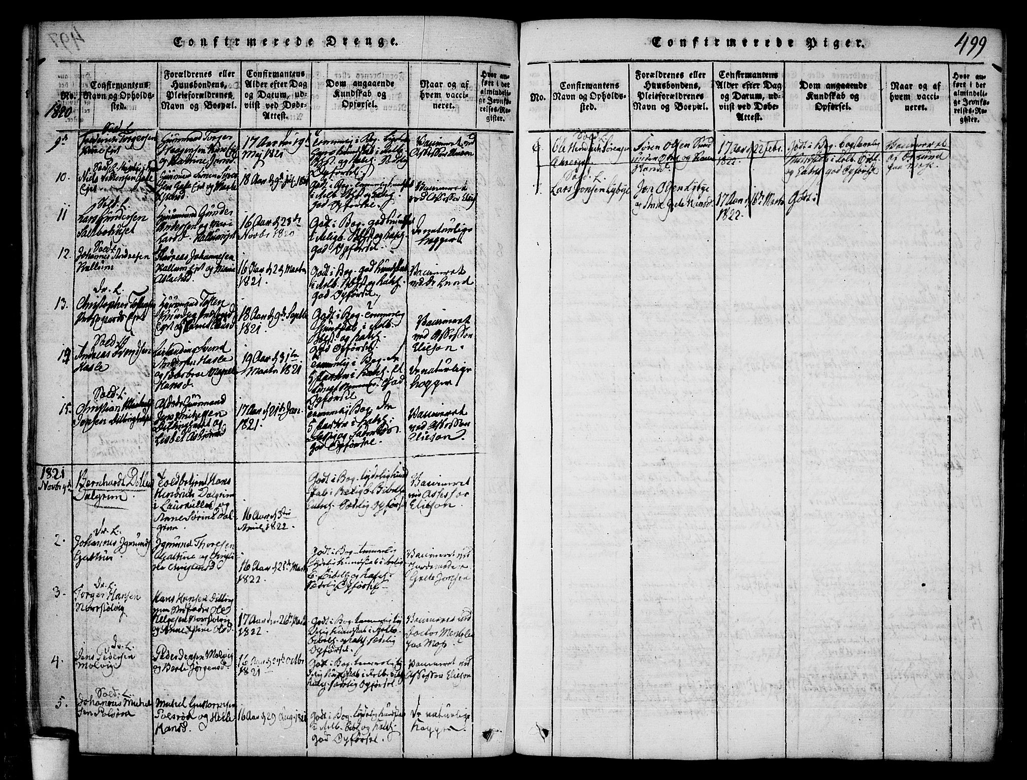 Rygge prestekontor Kirkebøker, SAO/A-10084b/F/Fa/L0003: Parish register (official) no. 3, 1814-1836, p. 498-499