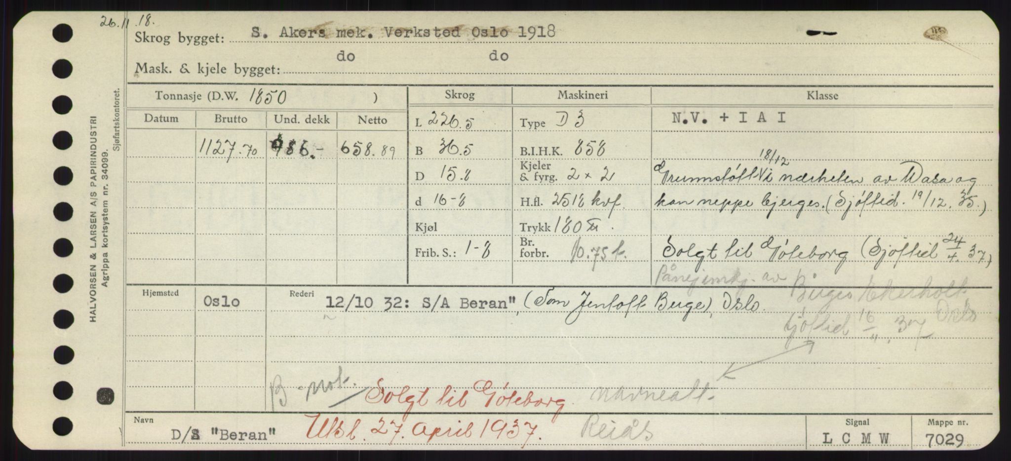 Sjøfartsdirektoratet med forløpere, Skipsmålingen, AV/RA-S-1627/H/Hd/L0030: Fartøy, Q-Riv, p. 341