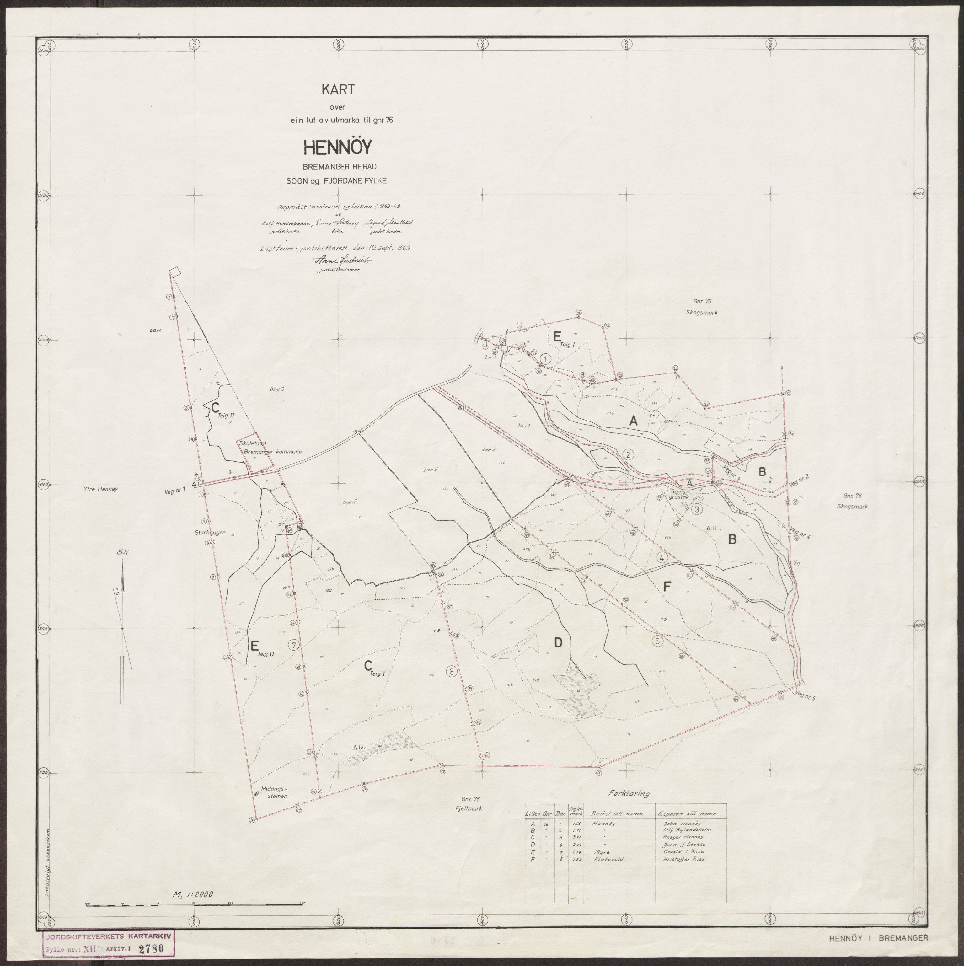 Jordskifteverkets kartarkiv, RA/S-3929/T, 1859-1988, p. 3420