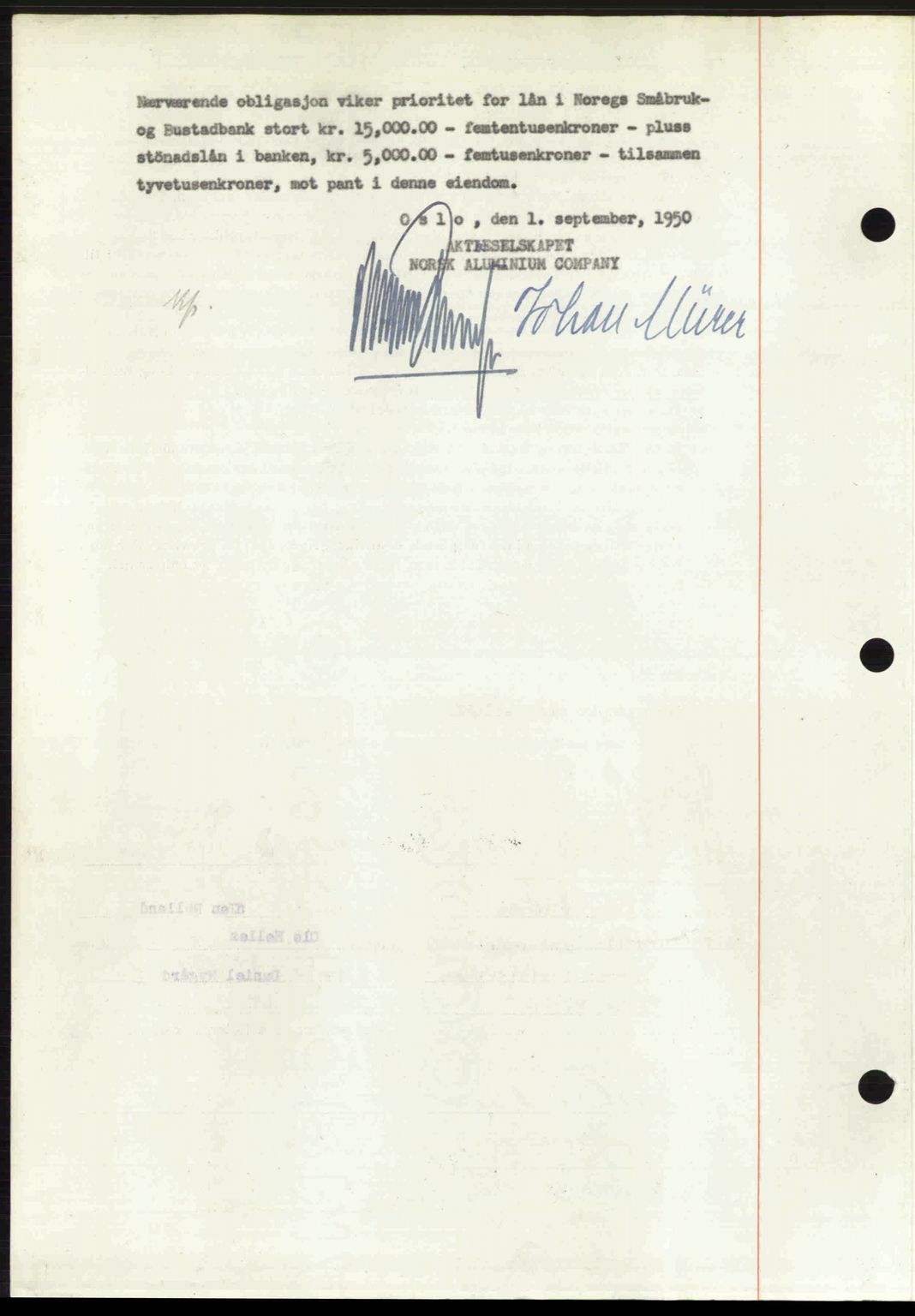 Ytre Sogn tingrett, SAB/A-2601/1/G/Gbb/L0009: Mortgage book no. A6 - A7 (B4), 1950-1950, Diary no: : 978/1950