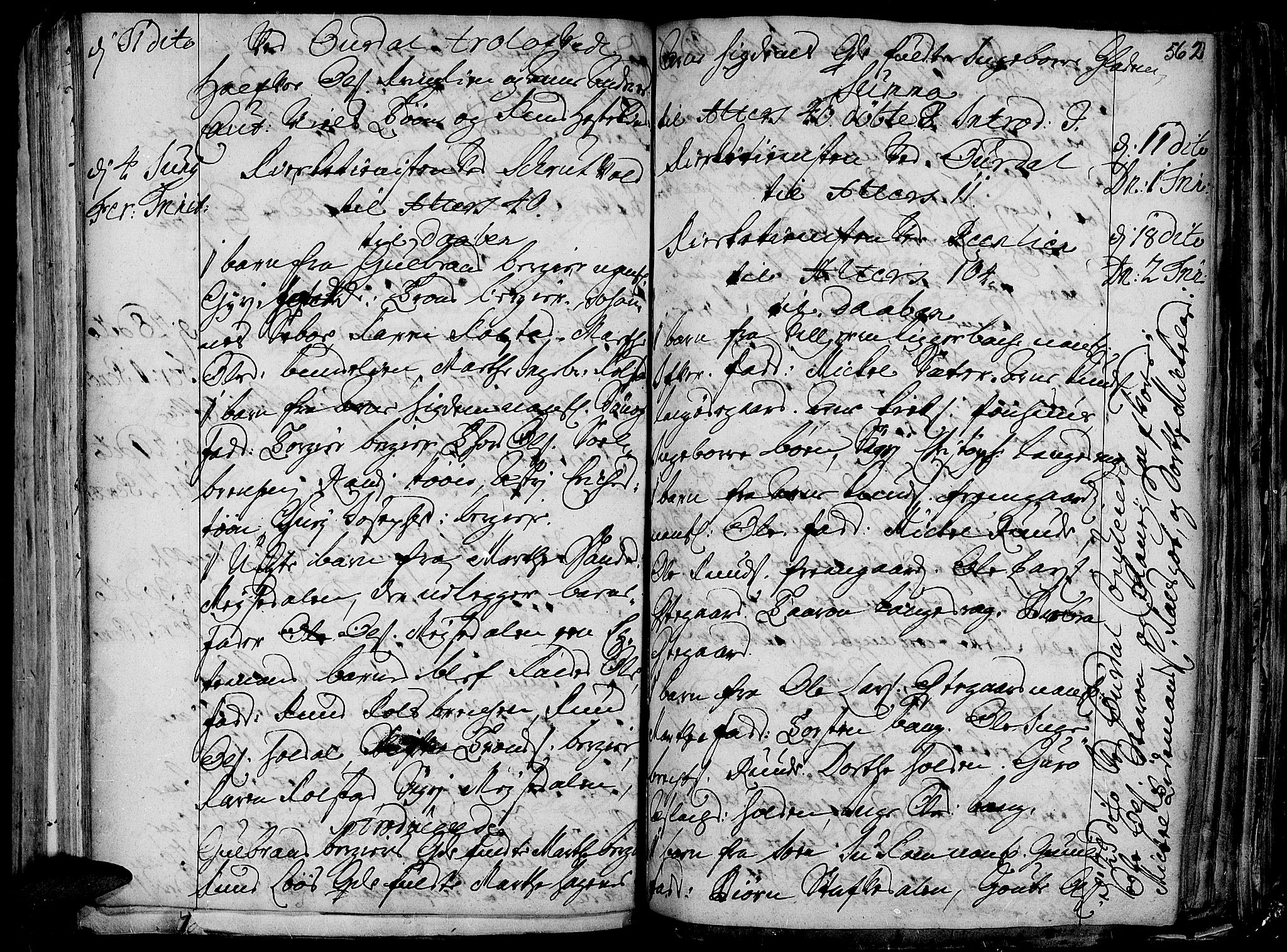 Aurdal prestekontor, AV/SAH-PREST-126/H/Ha/Haa/L0001: Parish register (official) no. 1-3, 1692-1730, p. 562