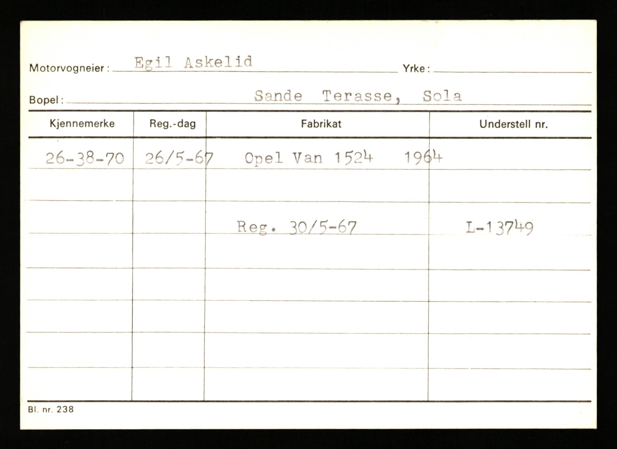 Stavanger trafikkstasjon, AV/SAST-A-101942/0/G/L0011: Registreringsnummer: 240000 - 363477, 1930-1971, p. 777