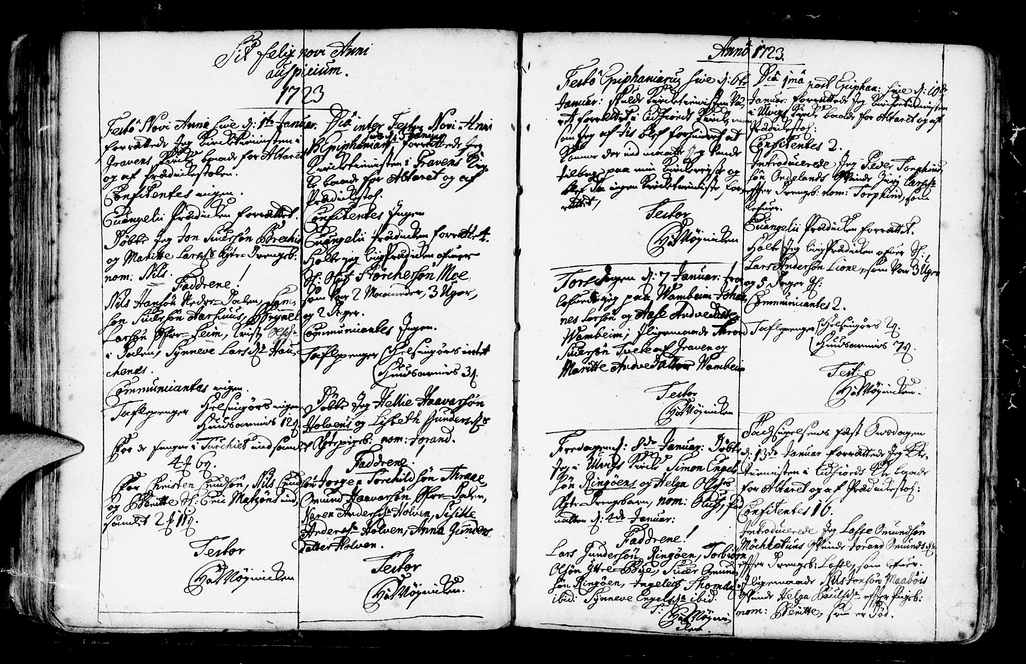 Ulvik sokneprestembete, SAB/A-78801/H/Haa: Parish register (official) no. A 4, 1718-1725, p. 84