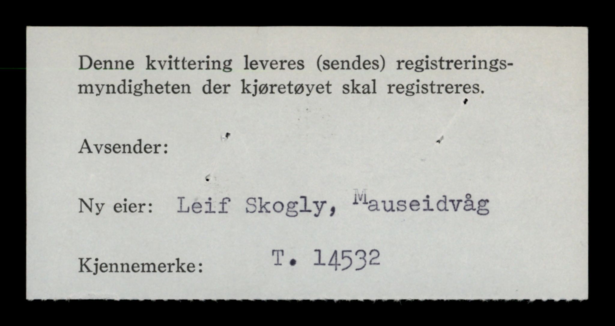 Møre og Romsdal vegkontor - Ålesund trafikkstasjon, AV/SAT-A-4099/F/Fe/L0046: Registreringskort for kjøretøy T 14445 - T 14579, 1927-1998
