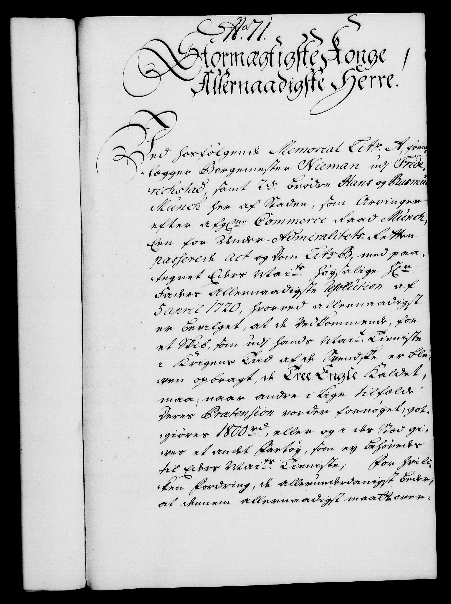 Rentekammeret, Kammerkanselliet, RA/EA-3111/G/Gf/Gfa/L0021: Norsk relasjons- og resolusjonsprotokoll (merket RK 52.21), 1738, p. 388