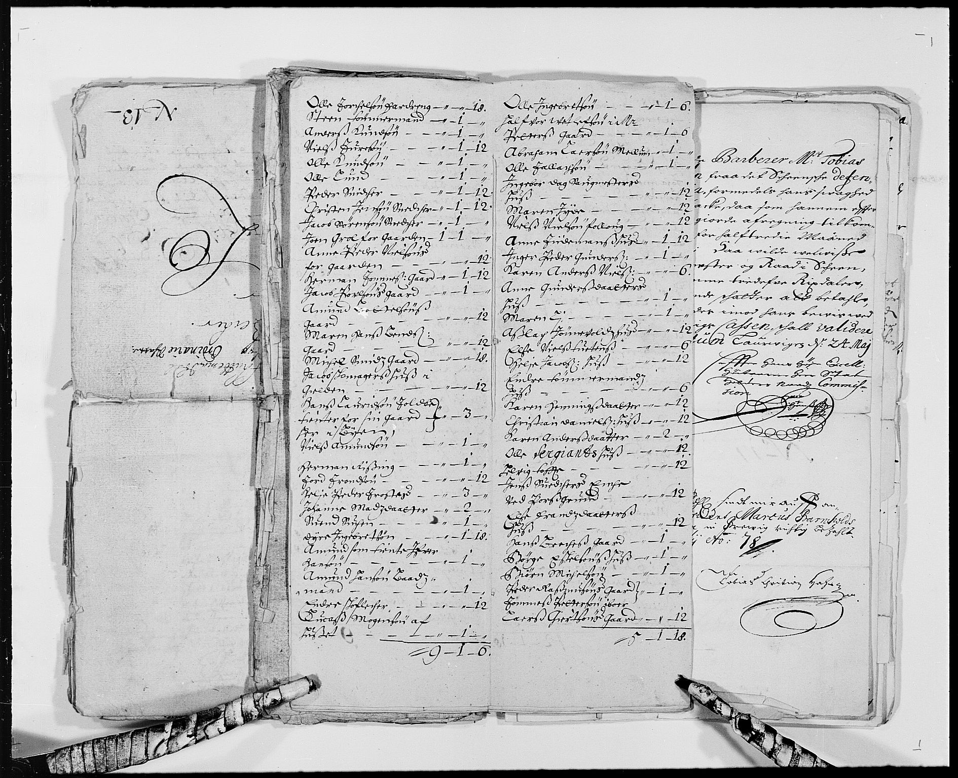 Rentekammeret inntil 1814, Reviderte regnskaper, Byregnskaper, RA/EA-4066/R/Rj/L0193: [J3] Kontribusjonsregnskap (med Langesund, Brevik, Porsgrunn og Kragerø), 1663-1691, p. 100