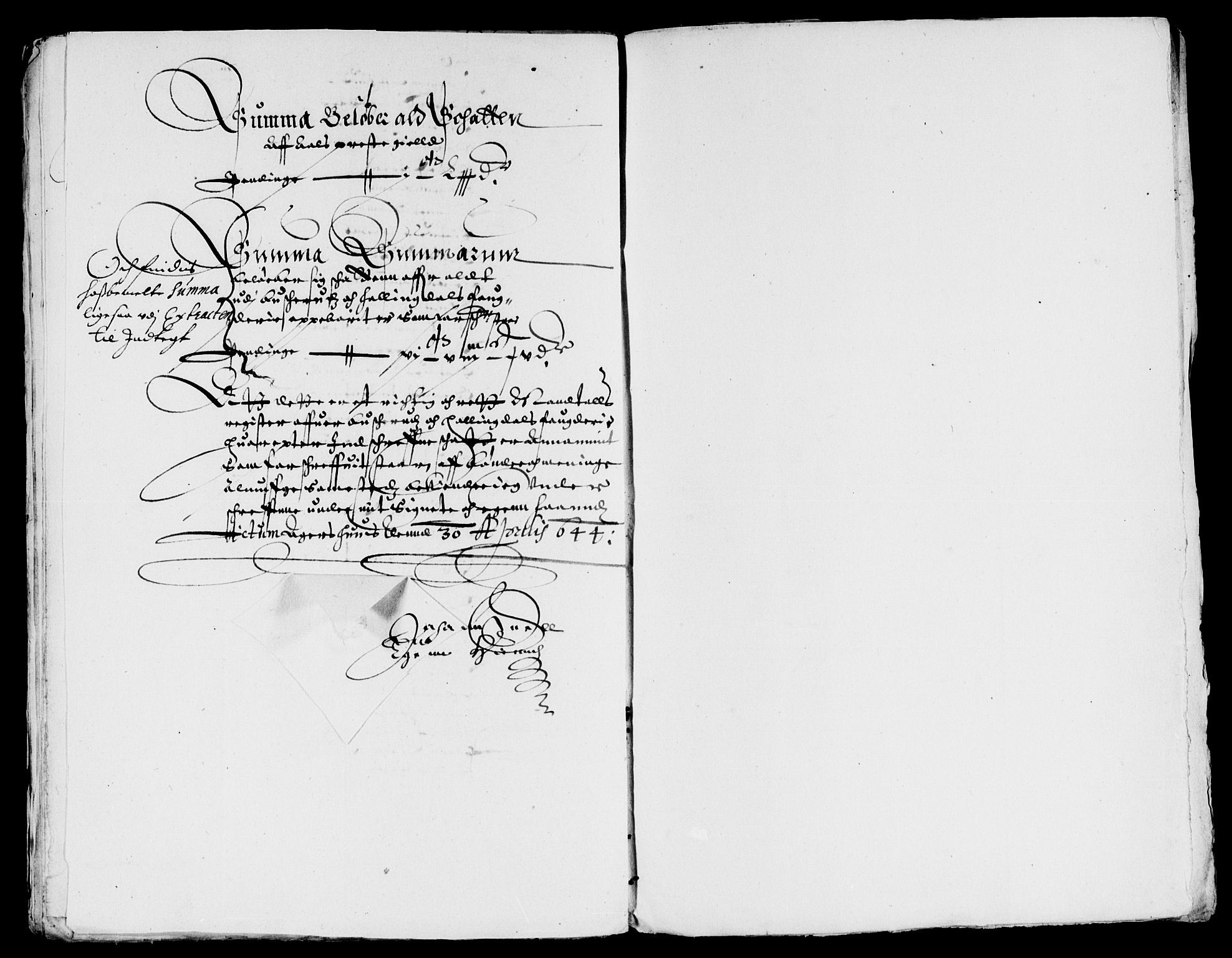 Rentekammeret inntil 1814, Reviderte regnskaper, Lensregnskaper, AV/RA-EA-5023/R/Rb/Rba/L0182: Akershus len, 1643-1645