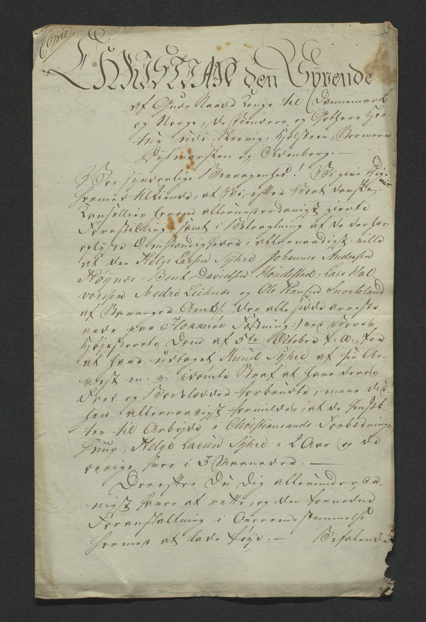 Kristiansand tukthus, AV/SAK-1251-0009/G/Gc/L0012a/0001: Fangefortegnelse mv. / Dokumenter om innsatte fanger, 1802-1827, p. 37