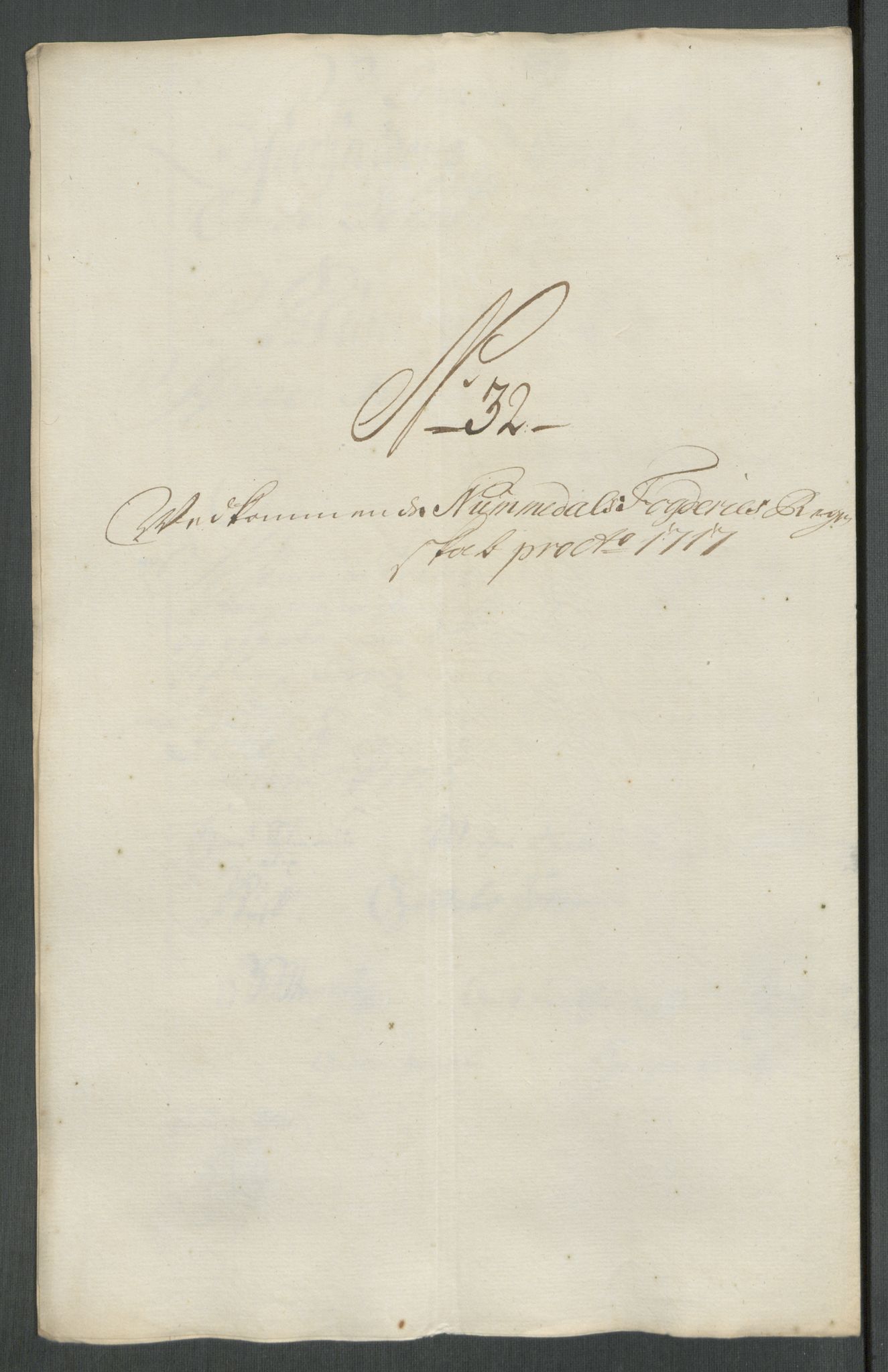 Rentekammeret inntil 1814, Reviderte regnskaper, Fogderegnskap, RA/EA-4092/R64/L4438: Fogderegnskap Namdal, 1717, p. 206