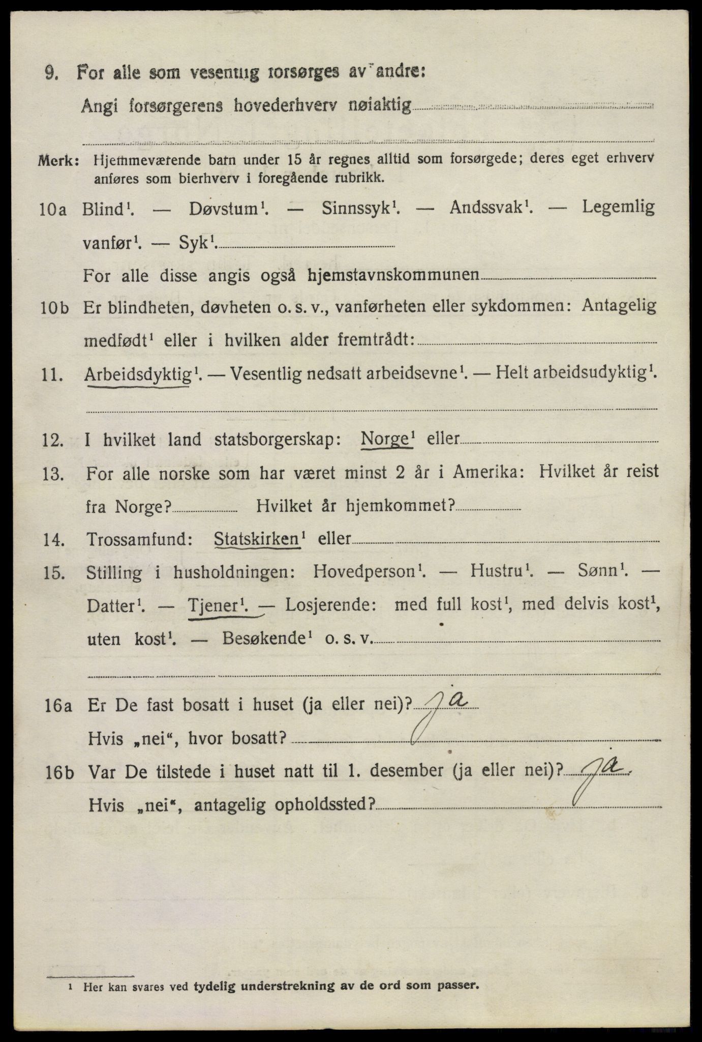 SAO, 1920 census for Hobøl, 1920, p. 5315