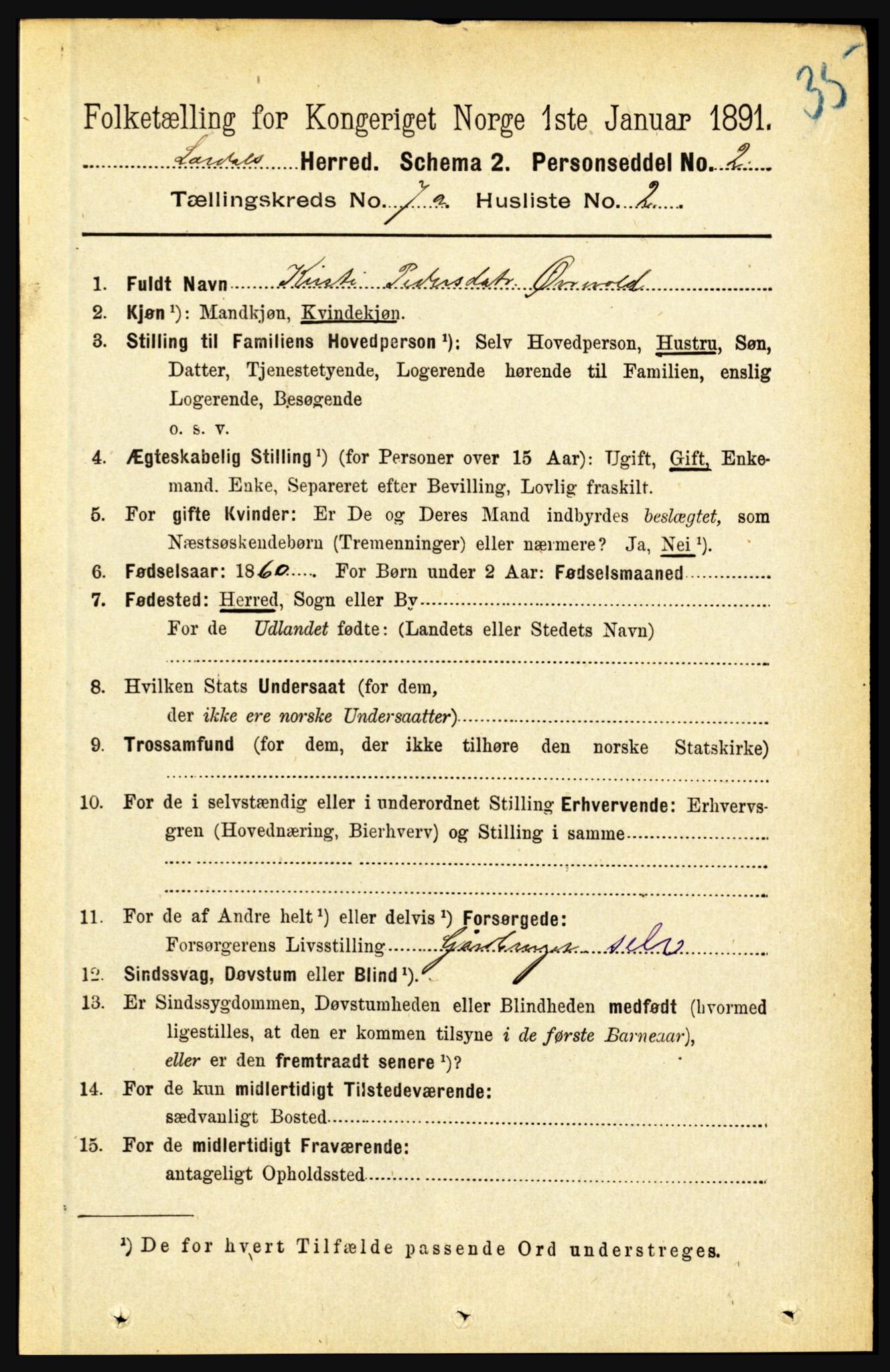 RA, 1891 census for 1422 Lærdal, 1891, p. 810