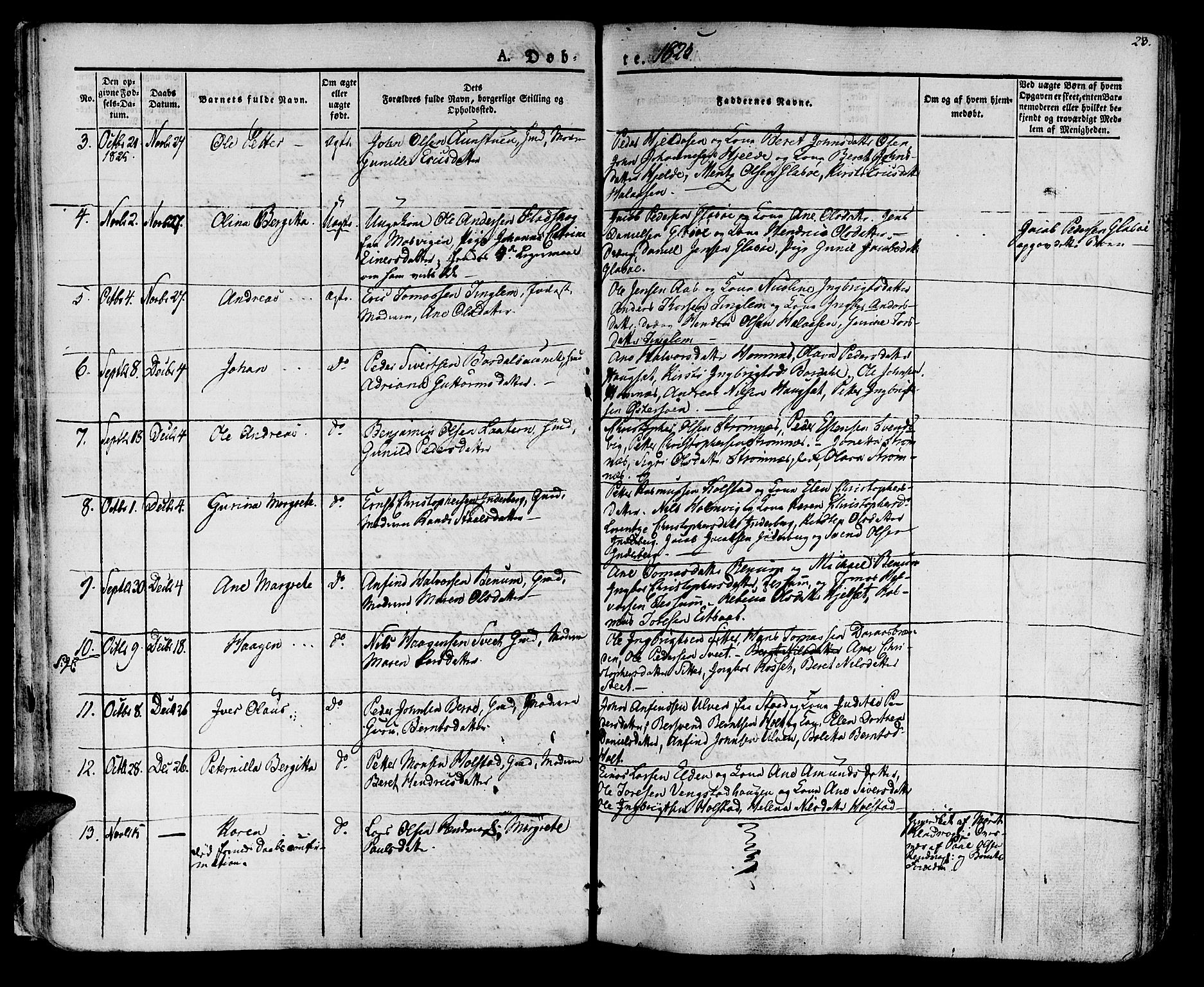 Ministerialprotokoller, klokkerbøker og fødselsregistre - Nord-Trøndelag, SAT/A-1458/741/L0390: Parish register (official) no. 741A04, 1822-1836, p. 23
