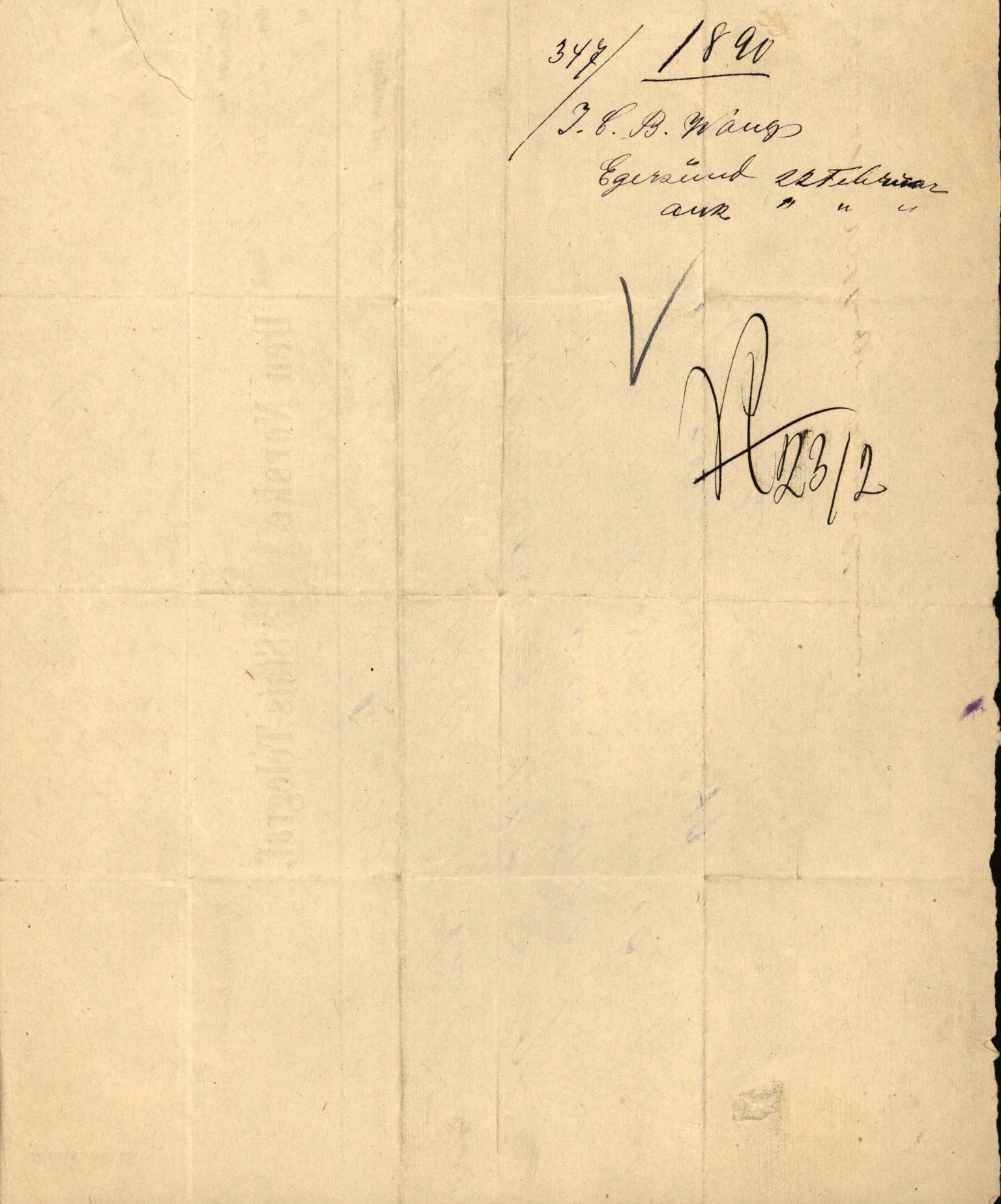 Pa 63 - Østlandske skibsassuranceforening, VEMU/A-1079/G/Ga/L0025/0002: Havaridokumenter / Victoria, St. Petersburg, Windsor, 1890, p. 36